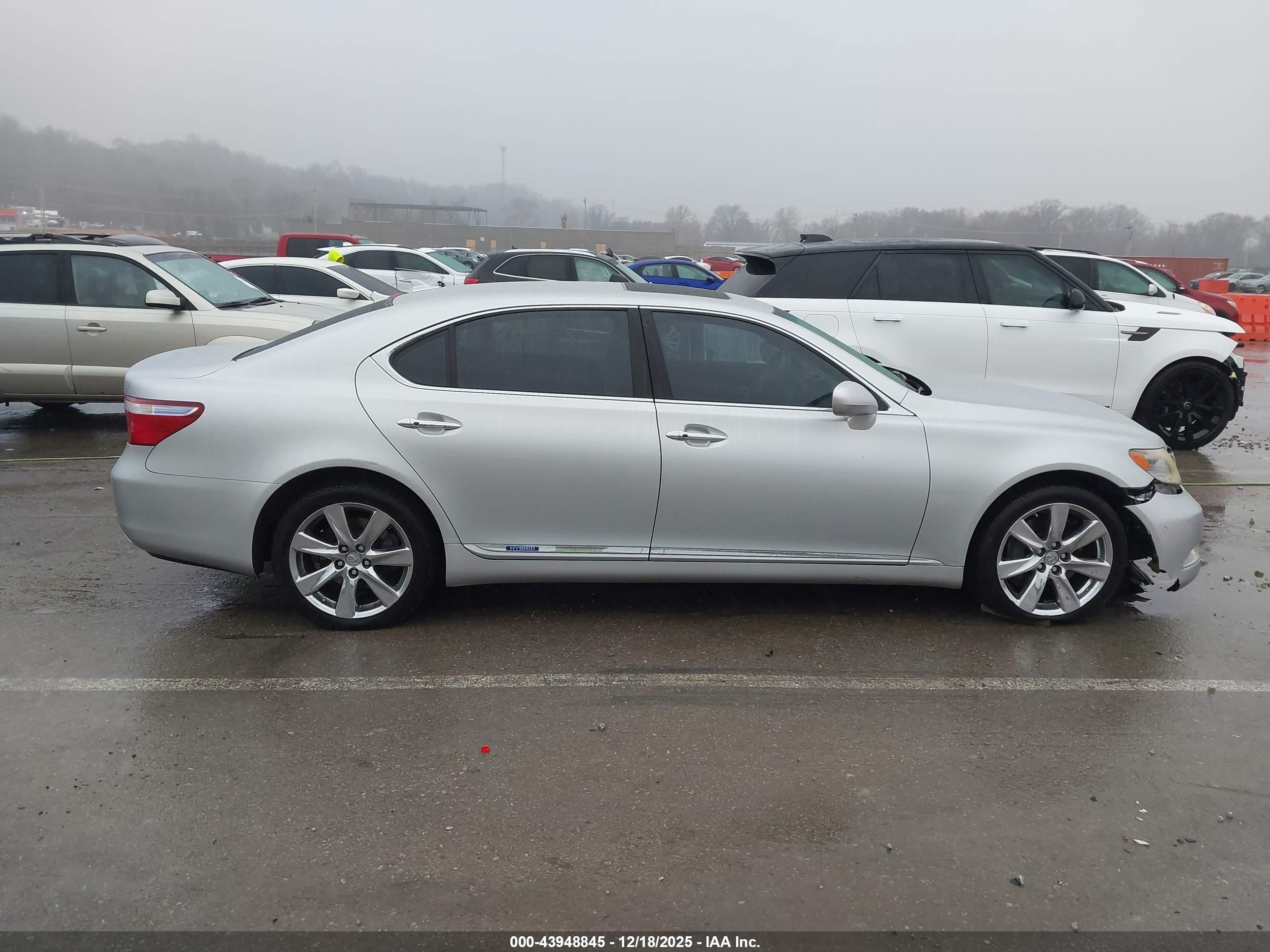 2008 Lexus Ls 600h   Silver vin: JTHDU46F985009463