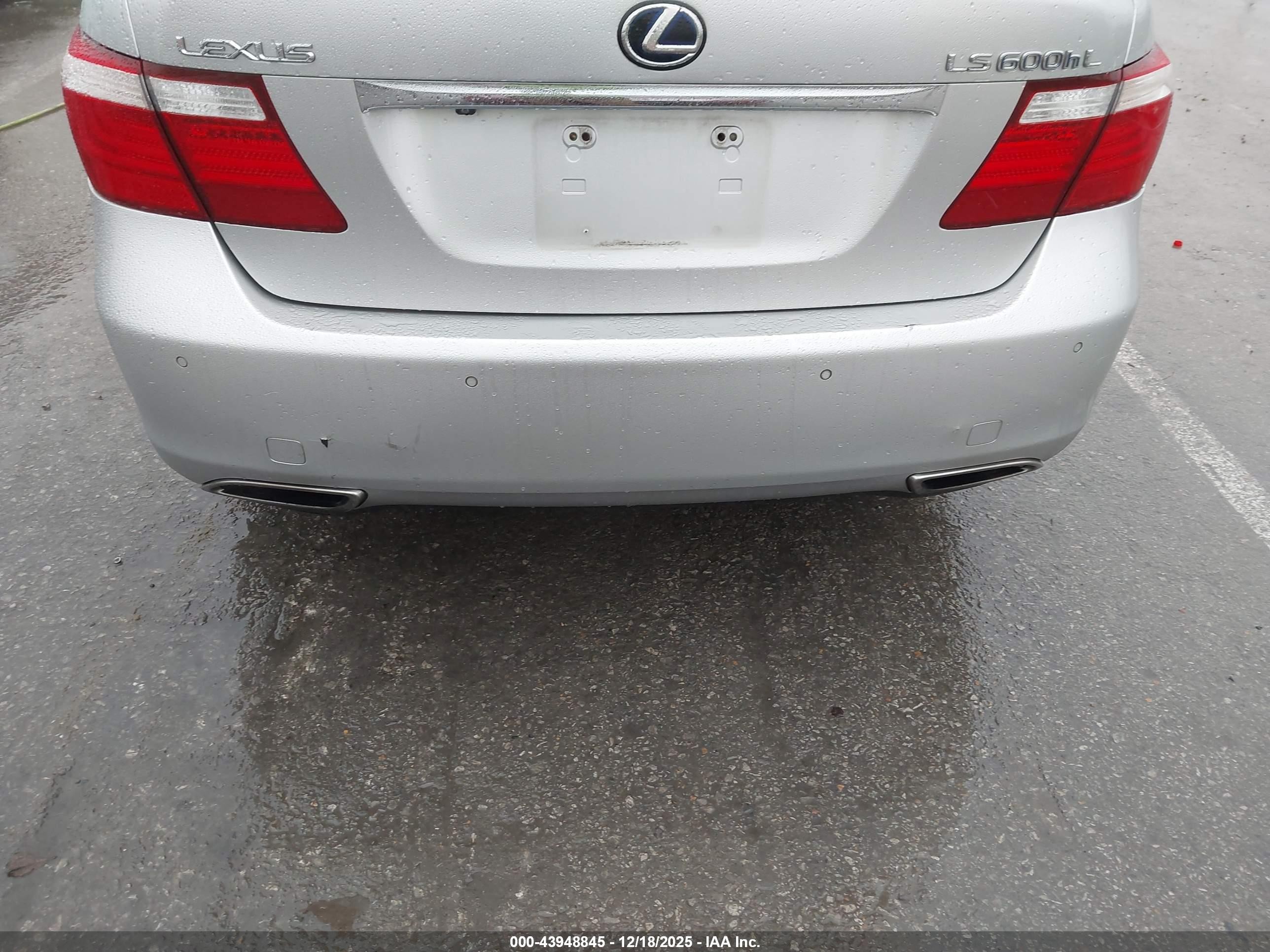 2008 Lexus Ls 600h   Silver vin: JTHDU46F985009463