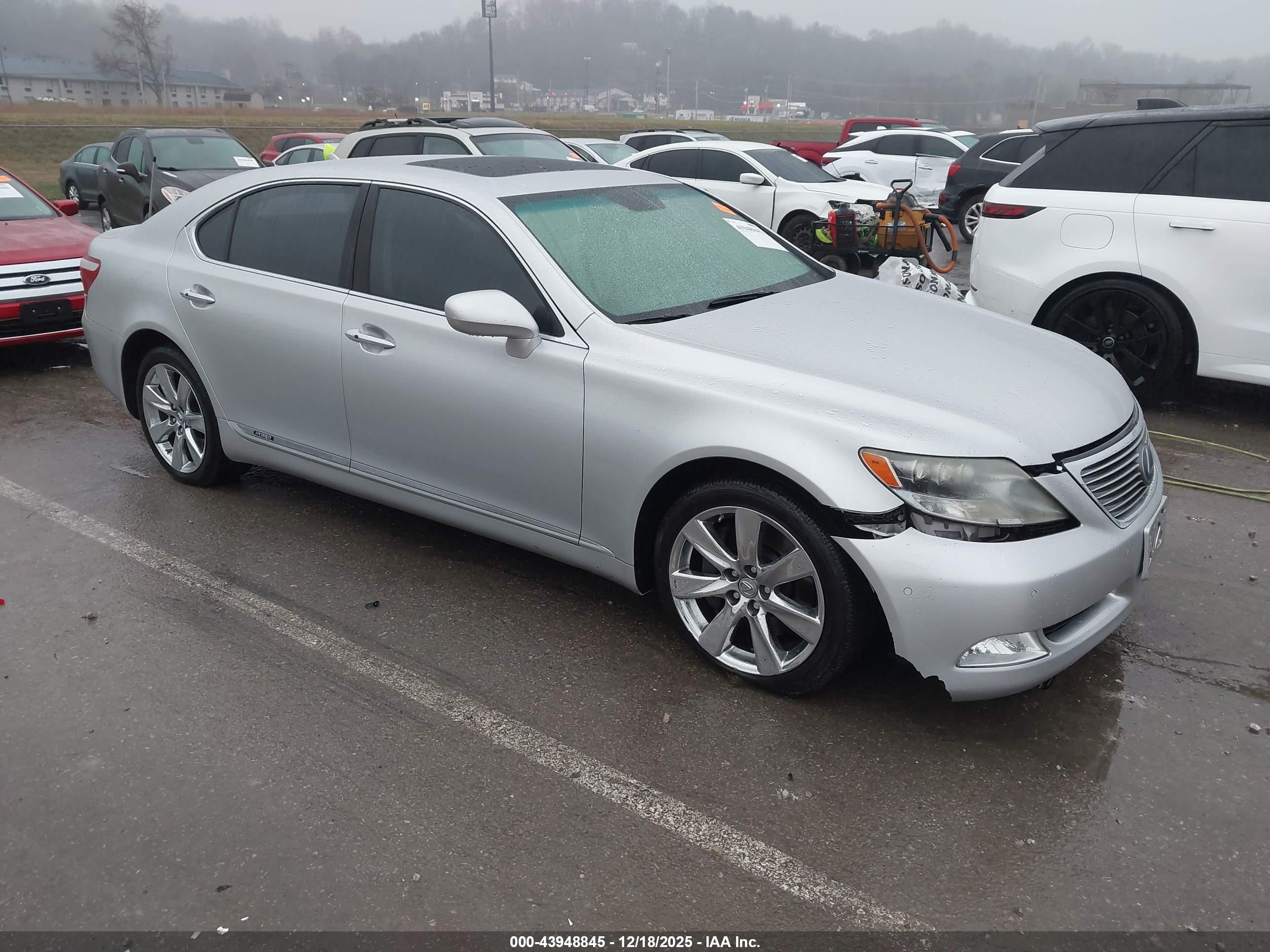 2008 Lexus Ls 600h   Серебряный vin: JTHDU46F985009463
