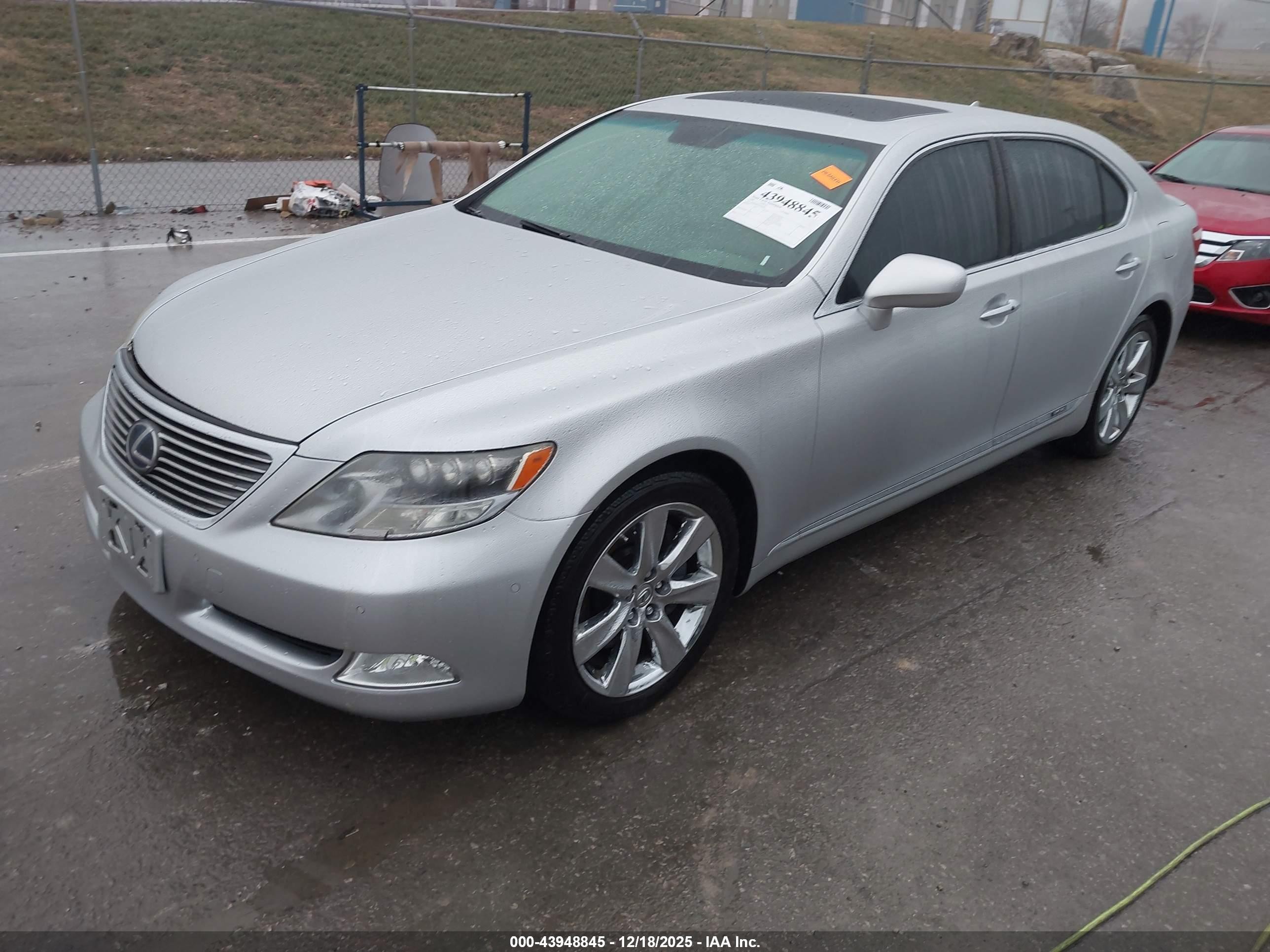 2008 Lexus Ls 600h   Silver vin: JTHDU46F985009463