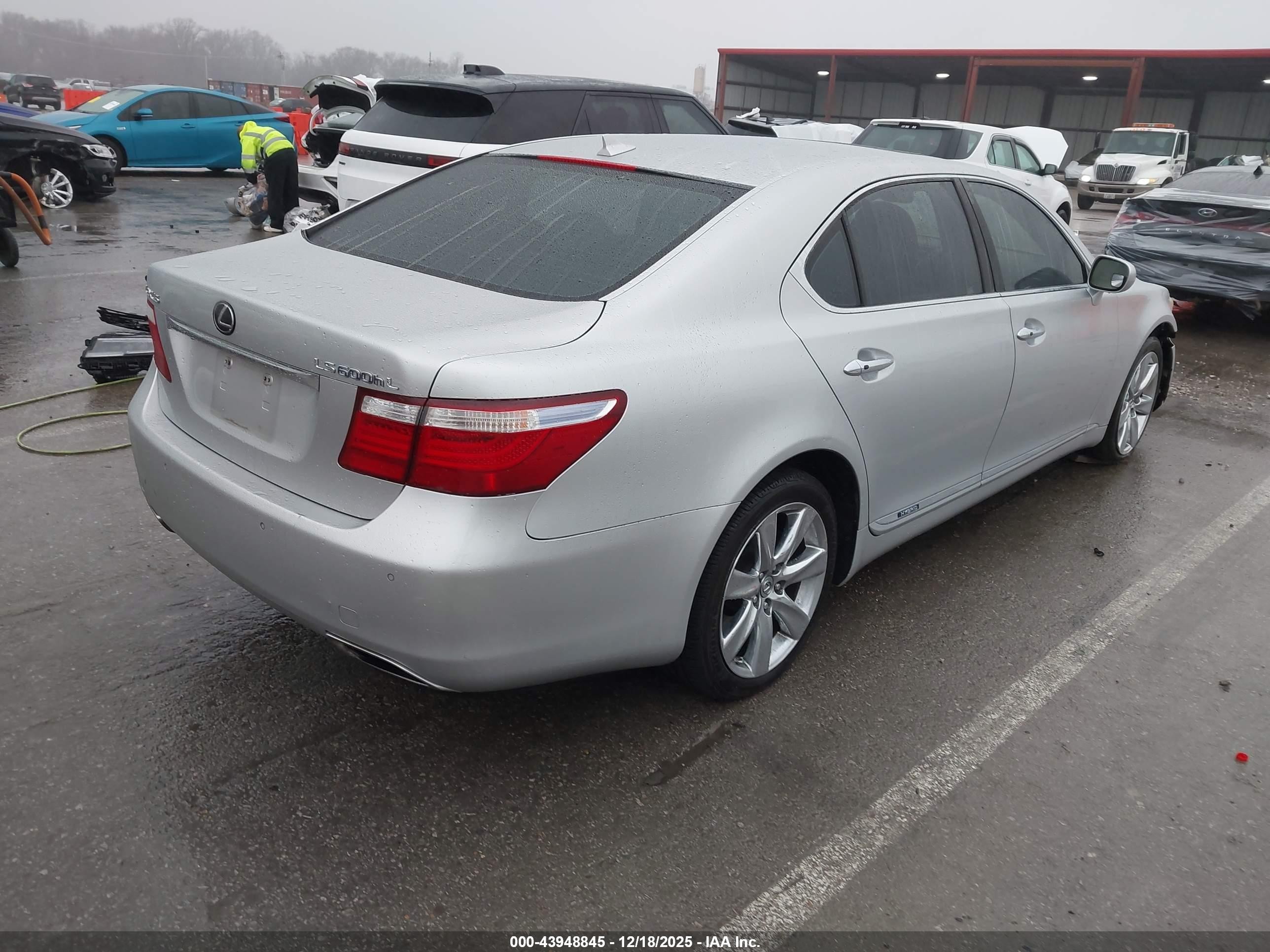2008 Lexus Ls 600h   Silver vin: JTHDU46F985009463