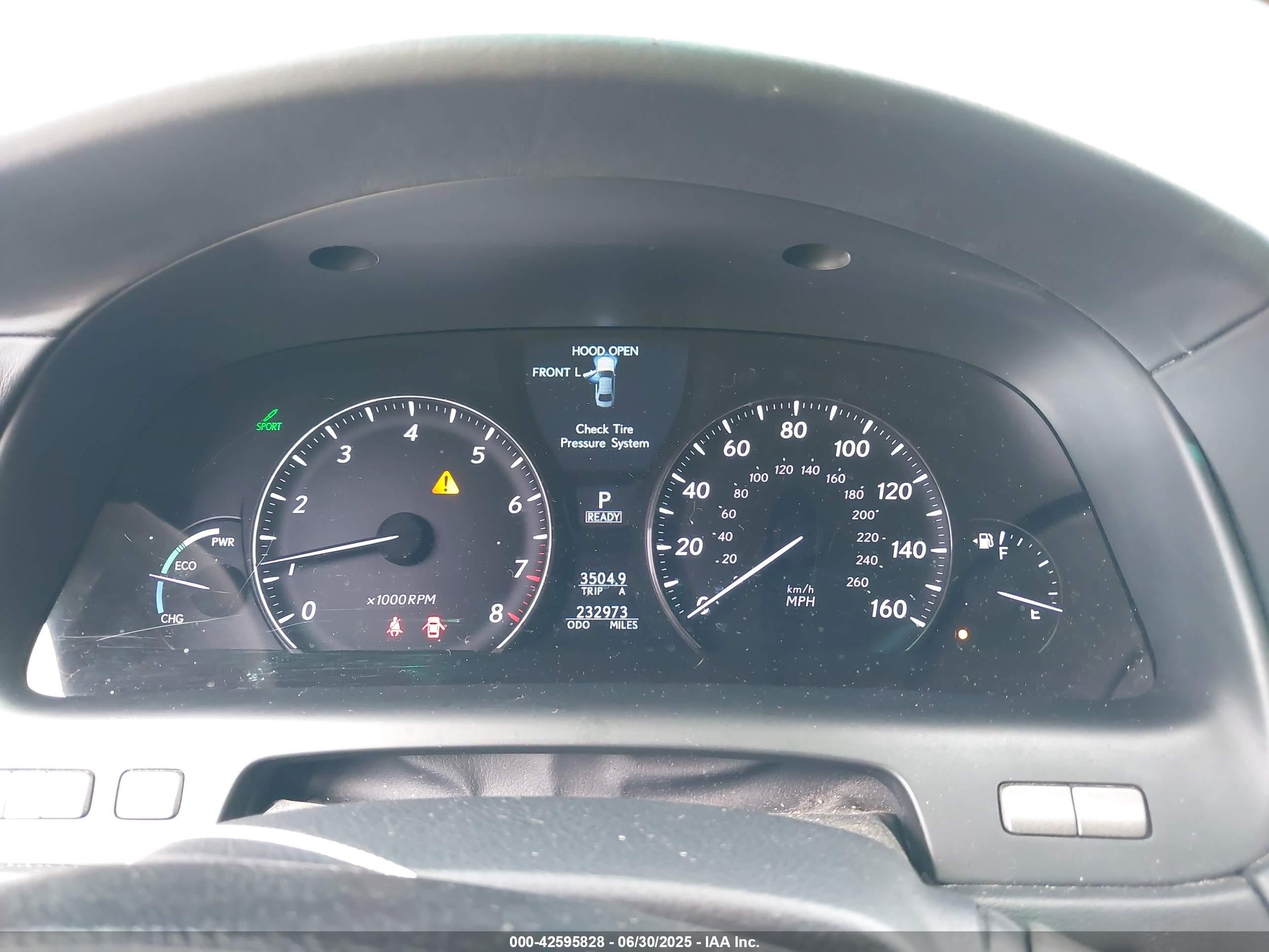 2008 Lexus Ls 600h   Black vin: JTHDU46FX85001632