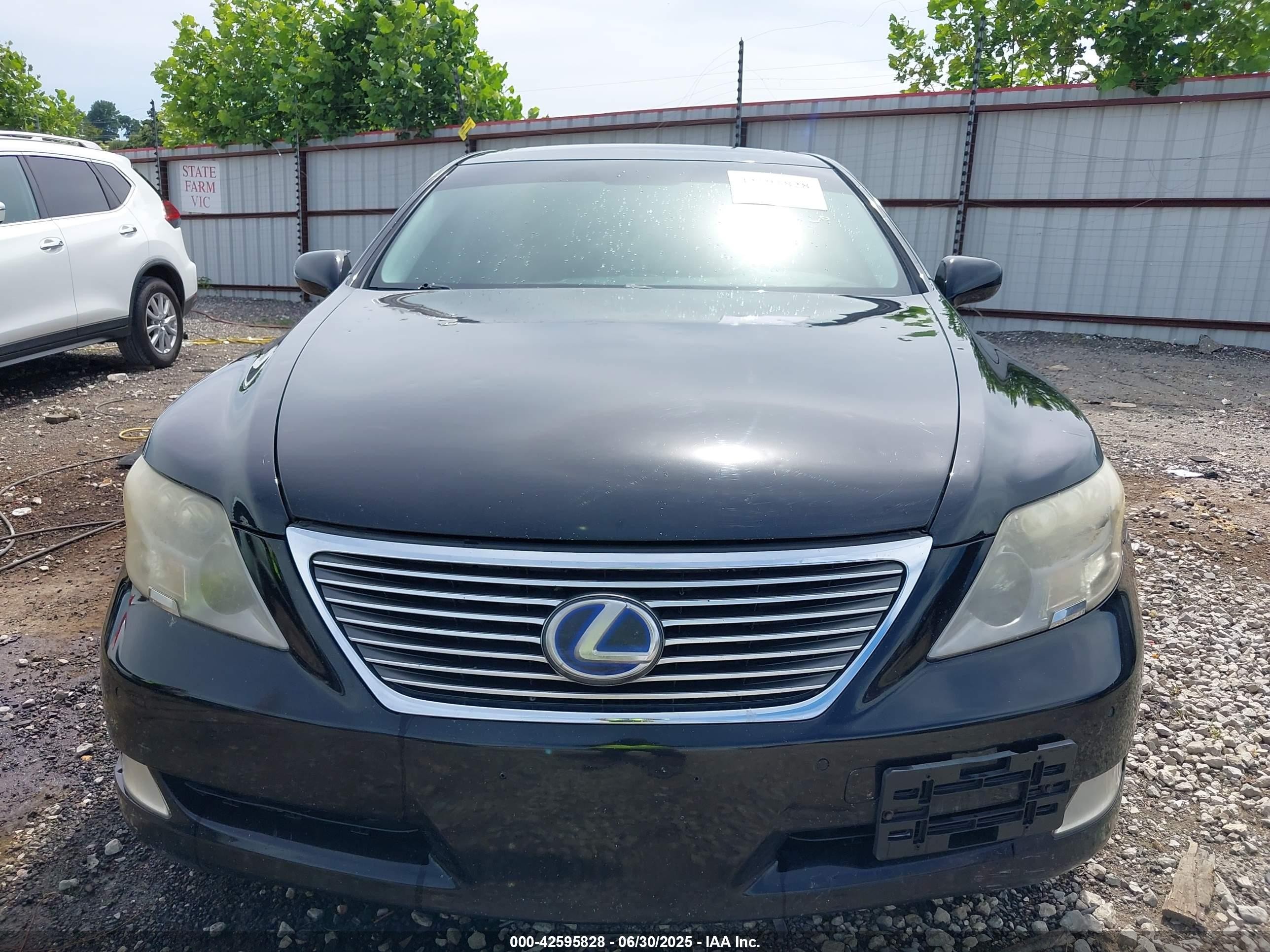 2008 Lexus Ls 600h   Black vin: JTHDU46FX85001632