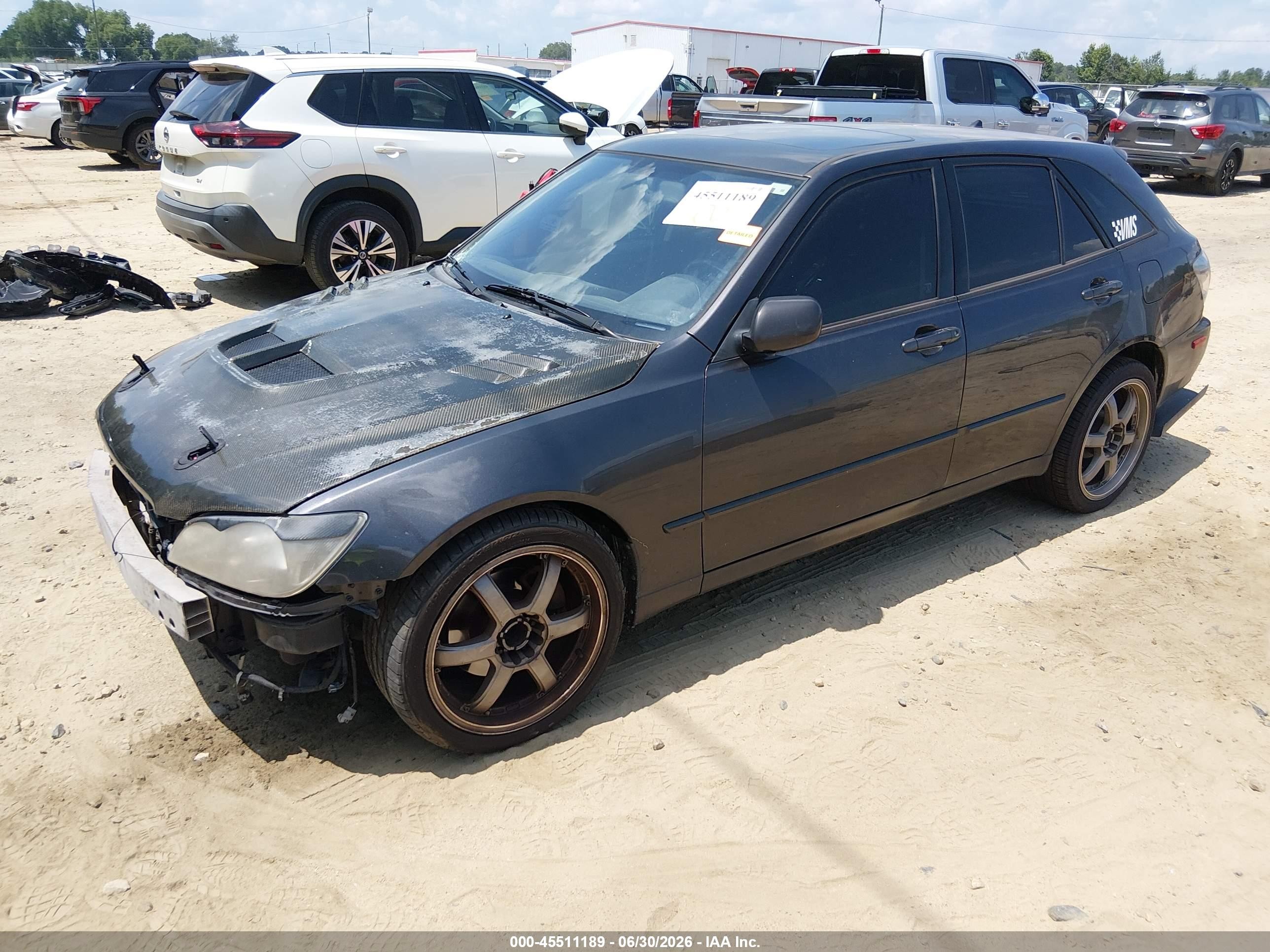 2004 Lexus Is 300 Sport Cross Gray vin: JTHED192340089488