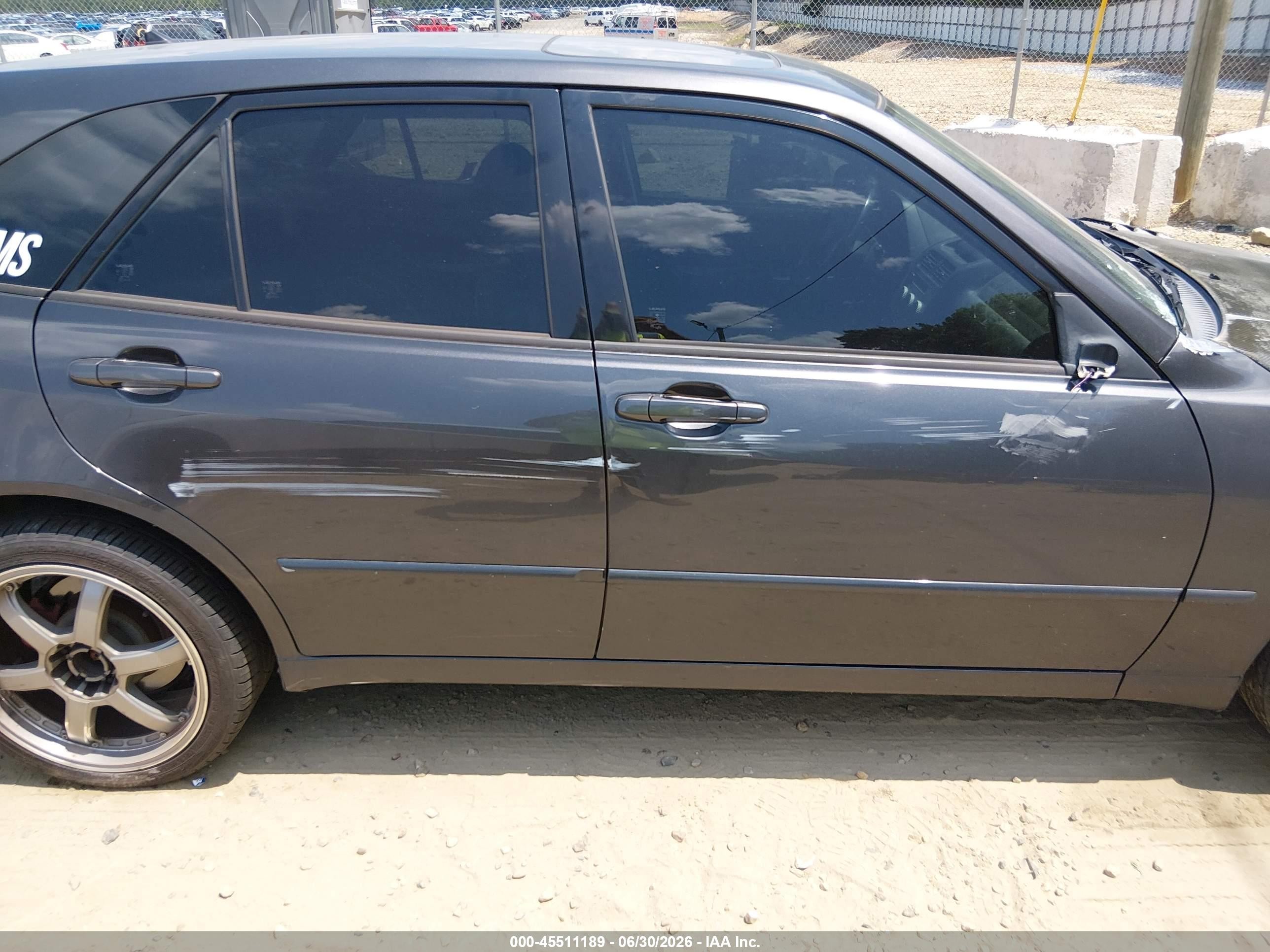 2004 Lexus Is 300 Sport Cross Gray vin: JTHED192340089488