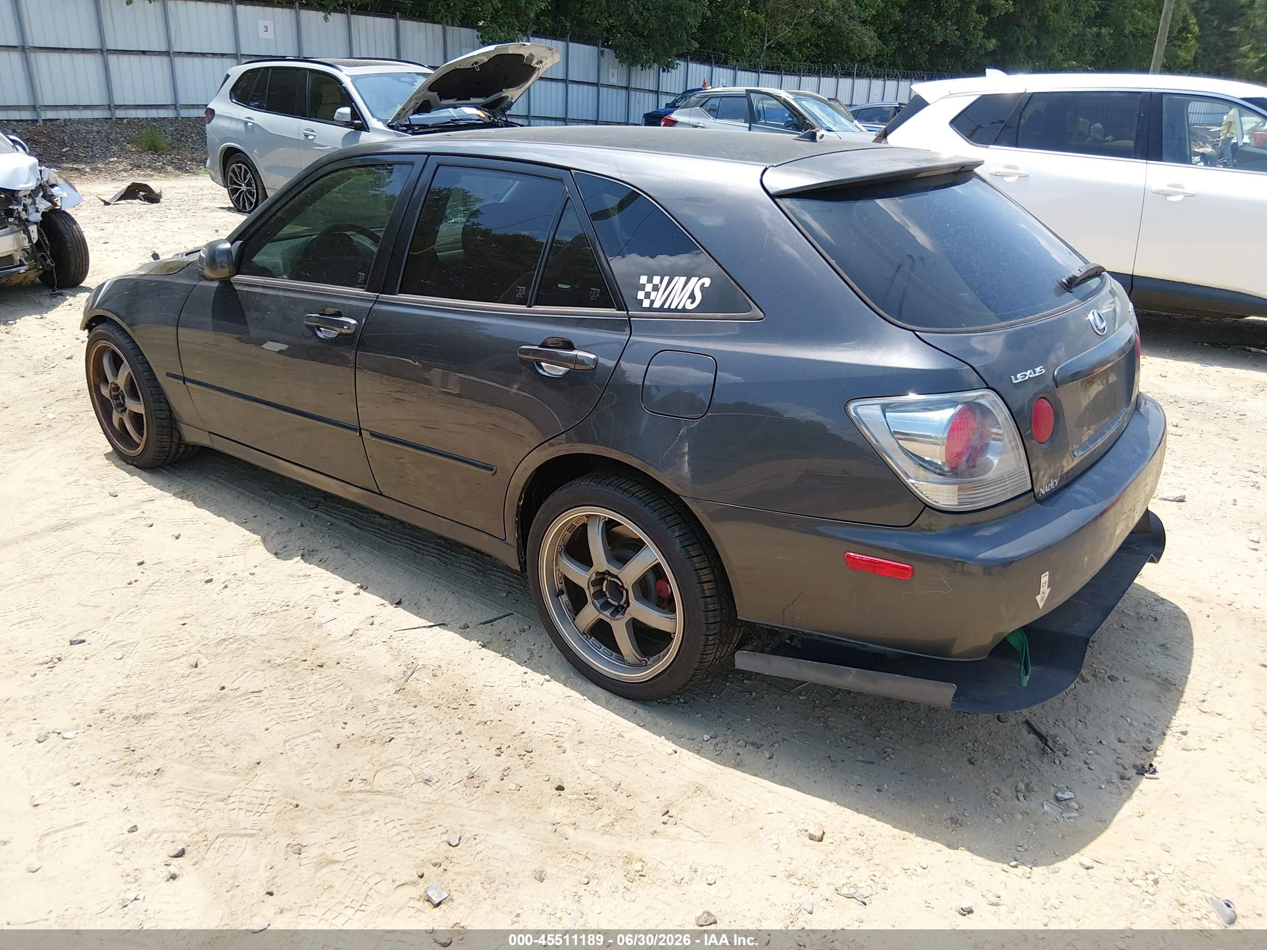 2004 Lexus Is 300 Sport Cross Gray vin: JTHED192340089488