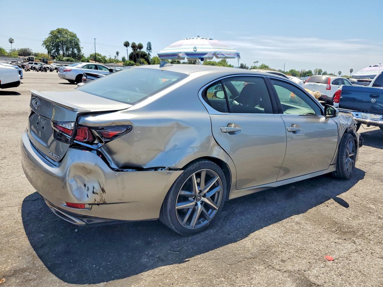 2020 Lexus Gs 350 F Sport Gray vin: JTHEZ1BLXLA019810