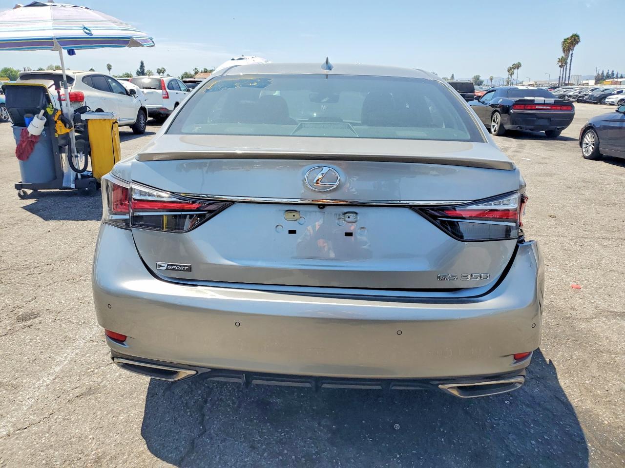 2020 Lexus Gs 350 F Sport Gray vin: JTHEZ1BLXLA019810