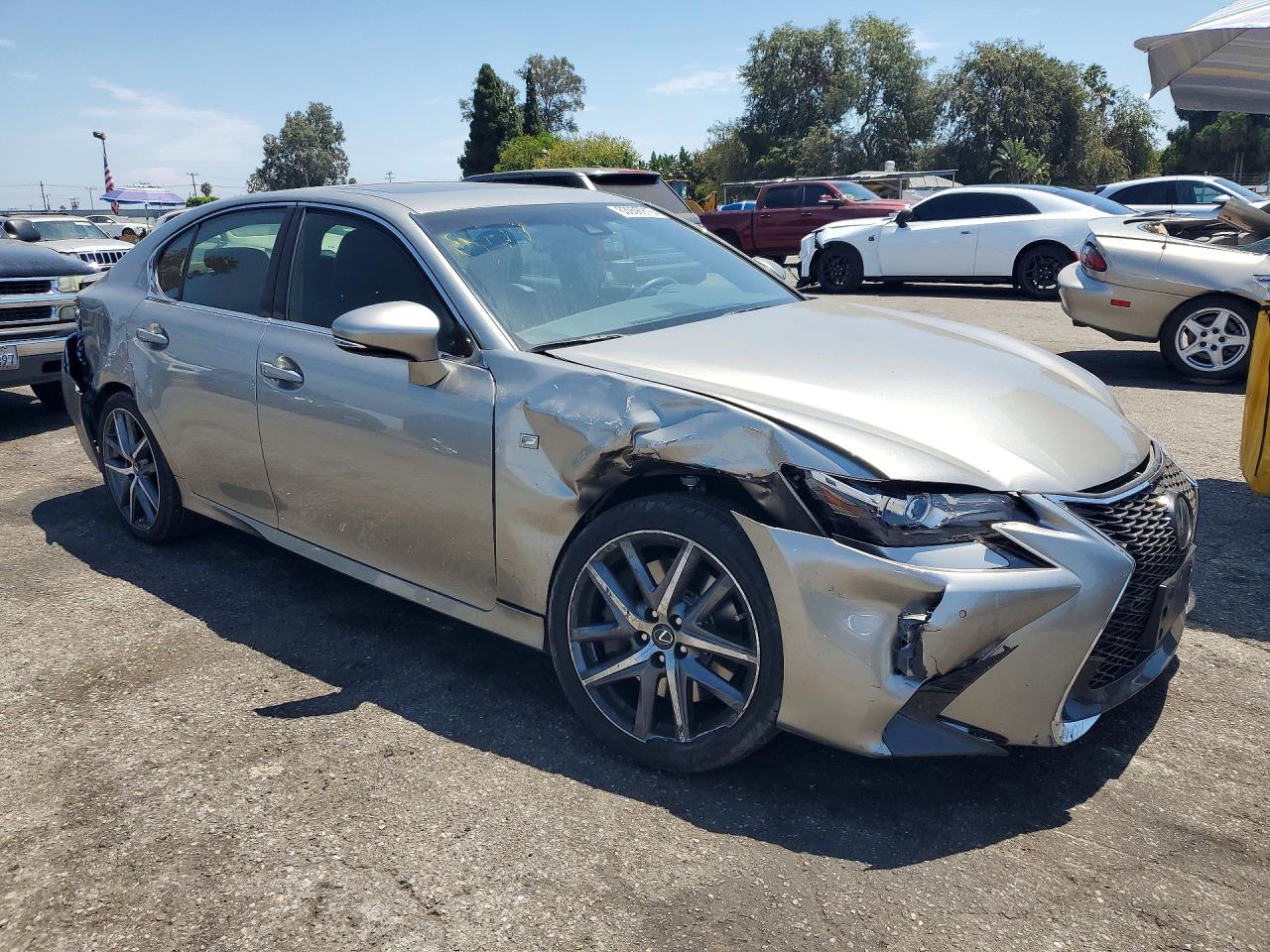 2020 Lexus Gs 350 F Sport Gray vin: JTHEZ1BLXLA019810