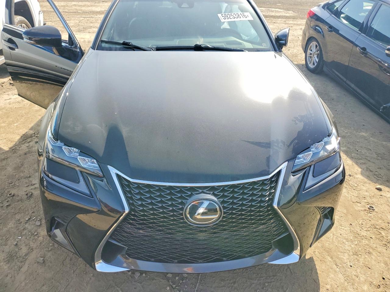 2020 Lexus Gs 350 F Sport Black vin: JTHEZ1CL6LA012318