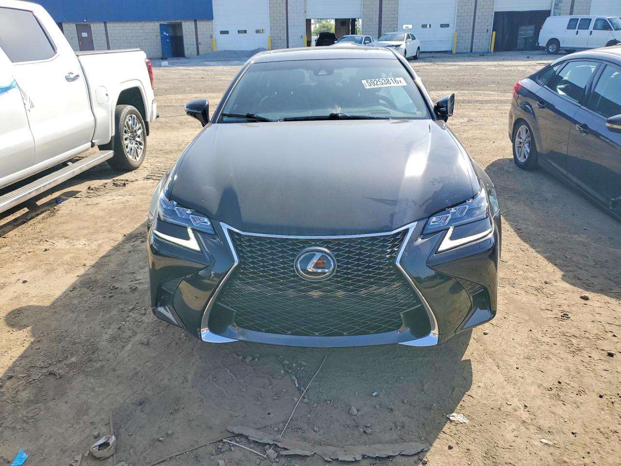 2020 Lexus Gs 350 F Sport Black vin: JTHEZ1CL6LA012318