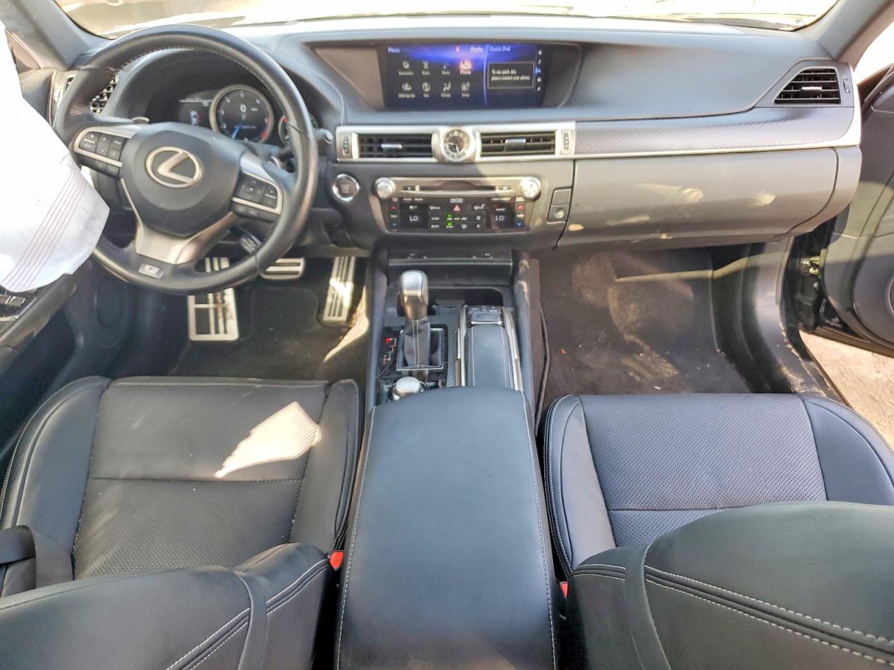 2020 Lexus Gs 350 F Sport Black vin: JTHEZ1CL6LA012318