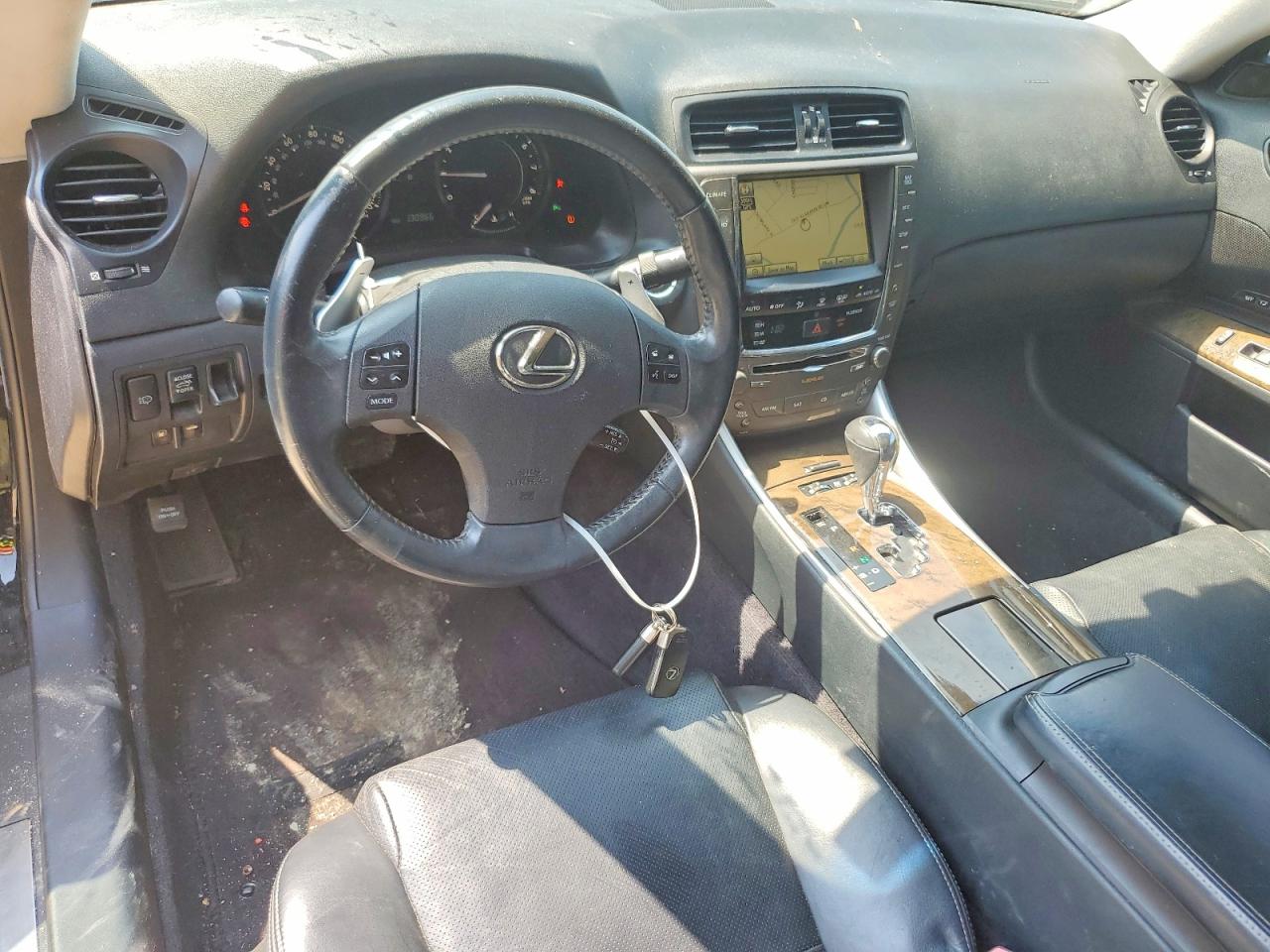 2010 Lexus Is 350 Black vin: JTHFE2C20A2504251