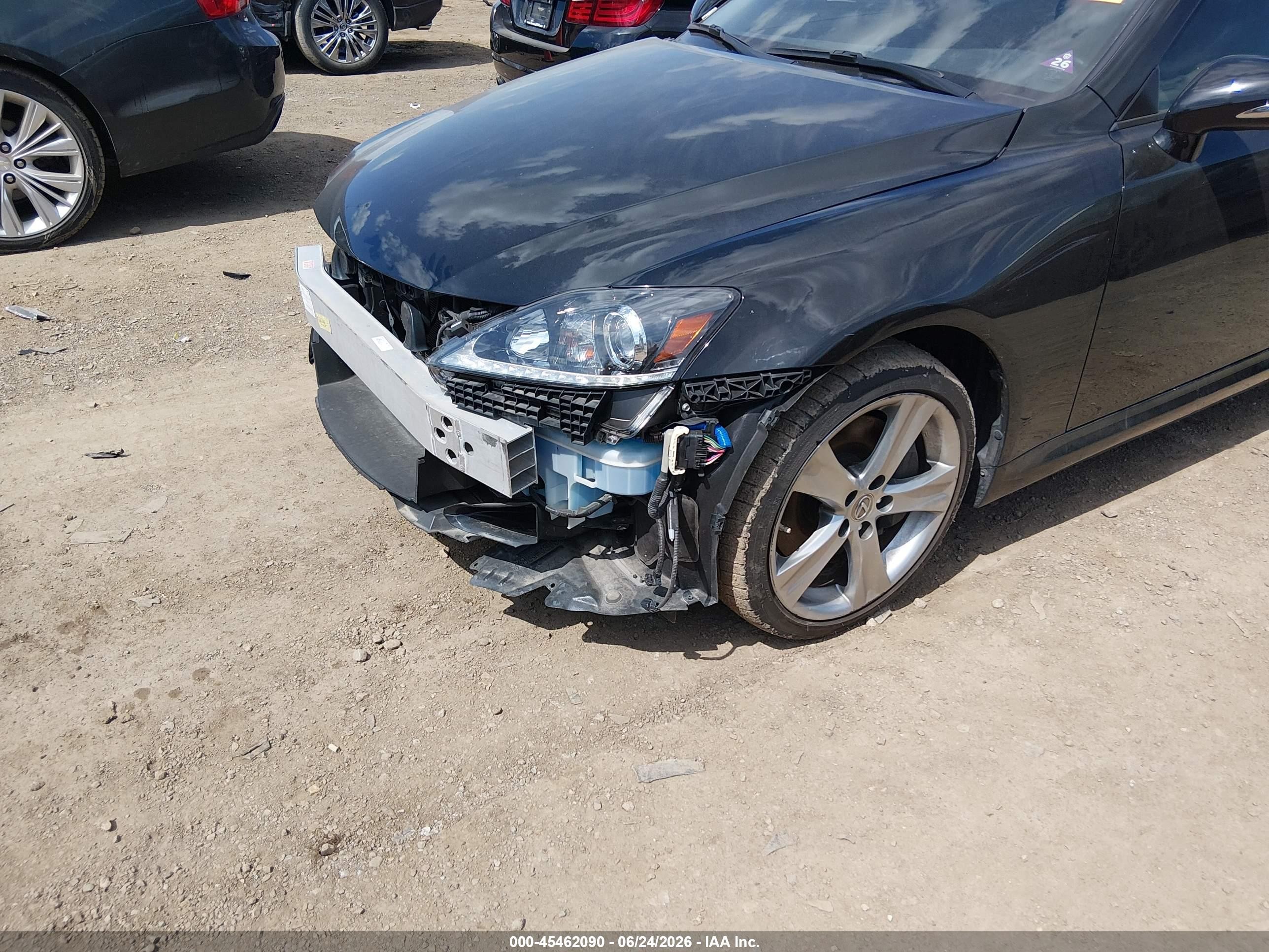 2013 Lexus Is 350c   Black vin: JTHFE2C20D2509471