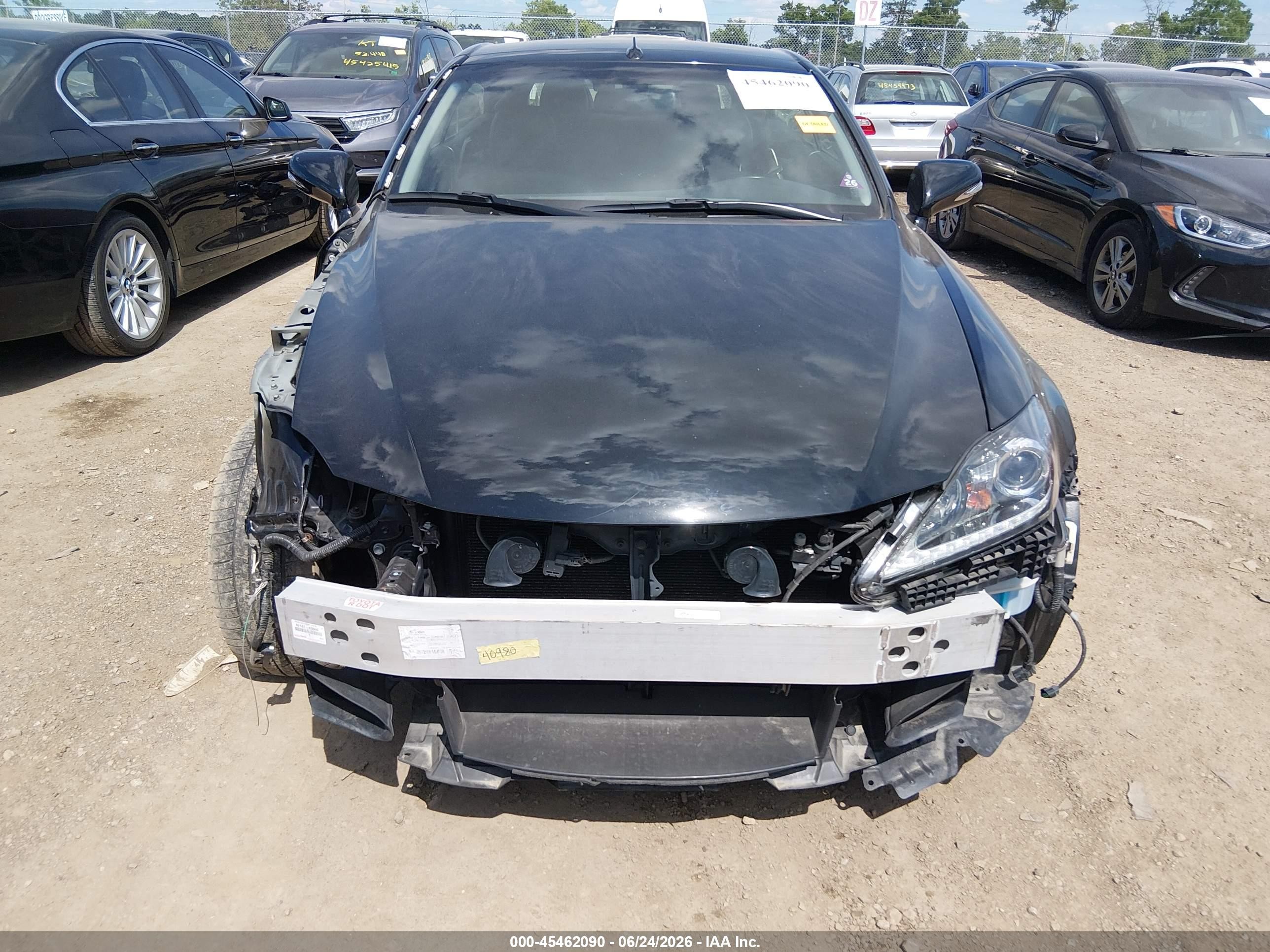 2013 Lexus Is 350c   Black vin: JTHFE2C20D2509471