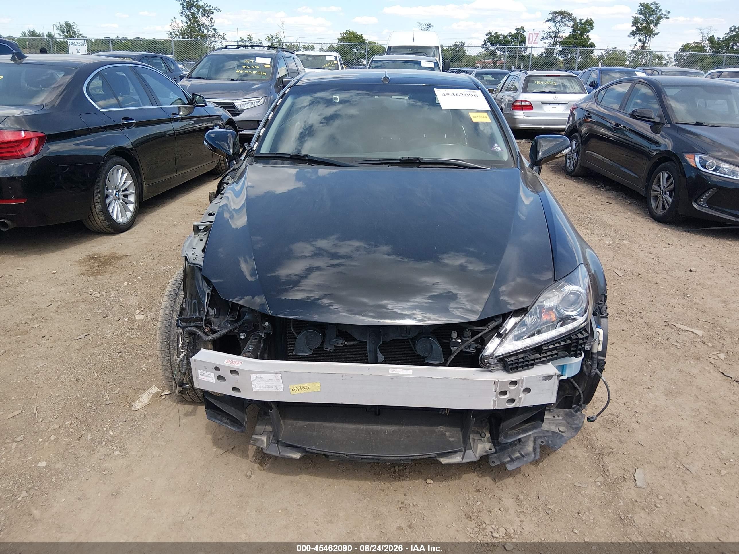 2013 Lexus Is 350c   Black vin: JTHFE2C20D2509471