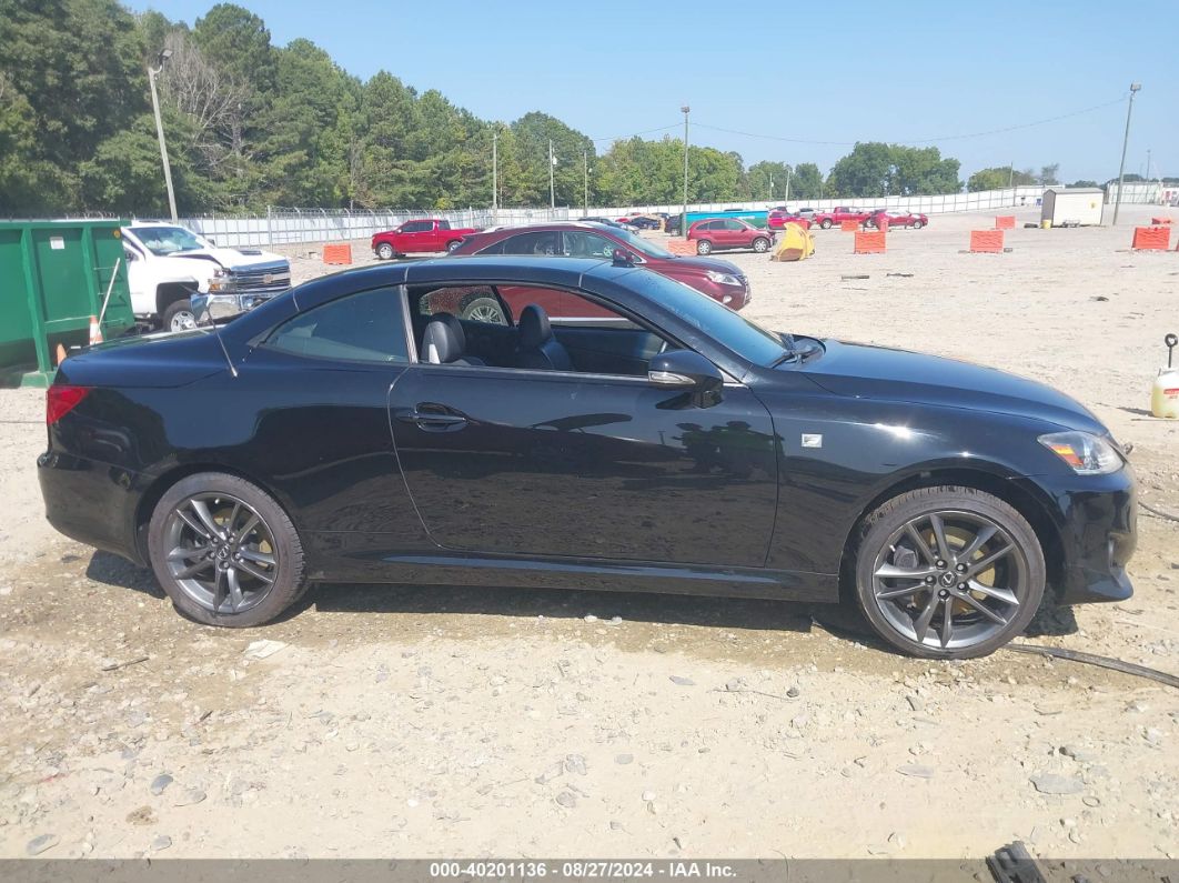 2015 Lexus Is 350c   Black vin: JTHFE2C20F2511174