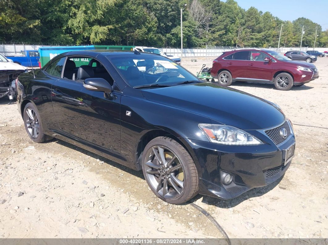 2015 Lexus Is 350c   Black vin: JTHFE2C20F2511174