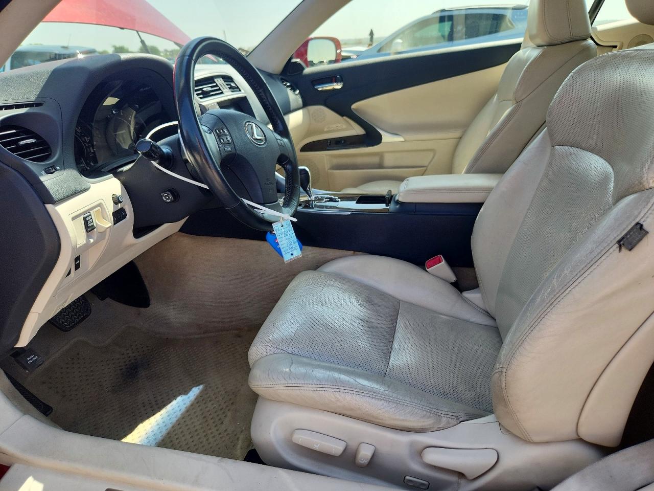 2010 Lexus Is 350 Красный vin: JTHFE2C21A2502301