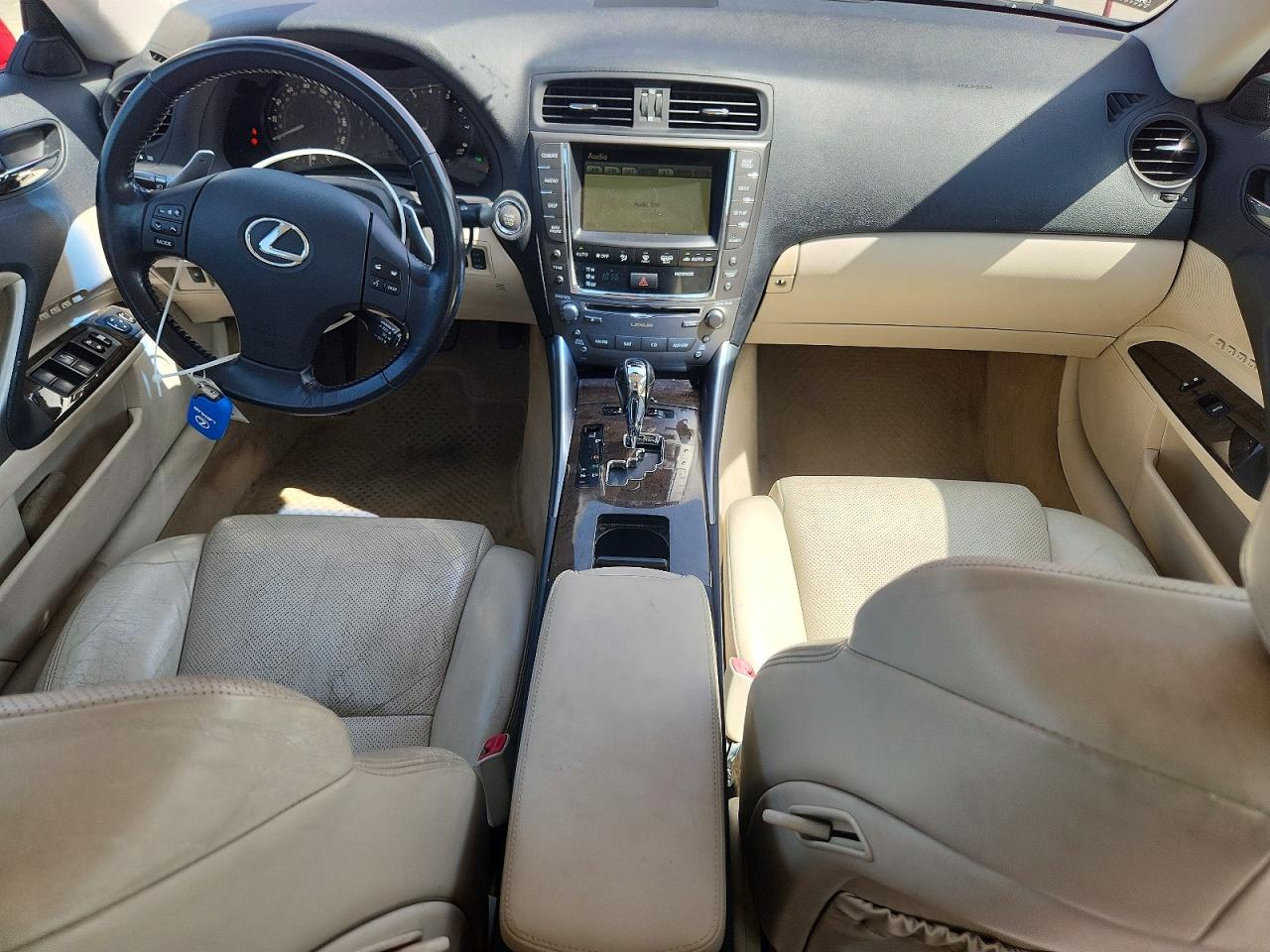 2010 Lexus Is 350 Красный vin: JTHFE2C21A2502301