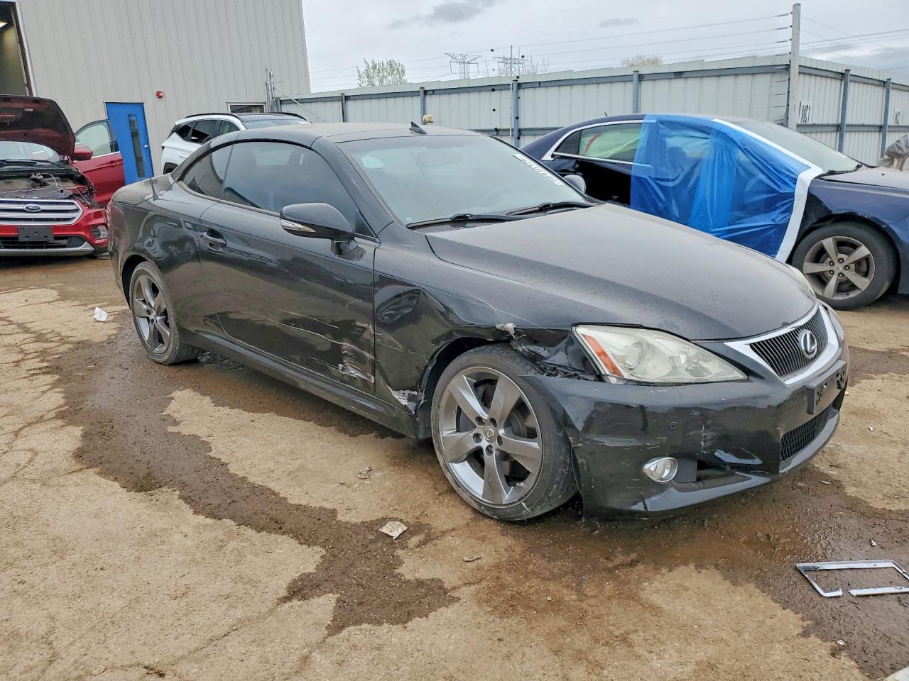 2010 Lexus Is 350 Черный vin: JTHFE2C21A2503559