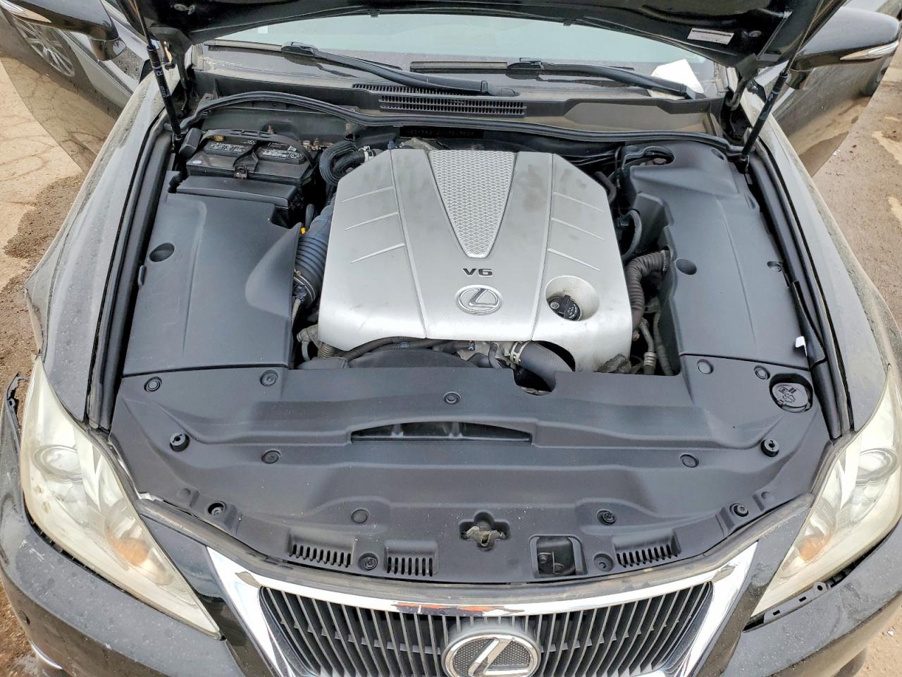 2010 Lexus Is 350 Черный vin: JTHFE2C21A2503559