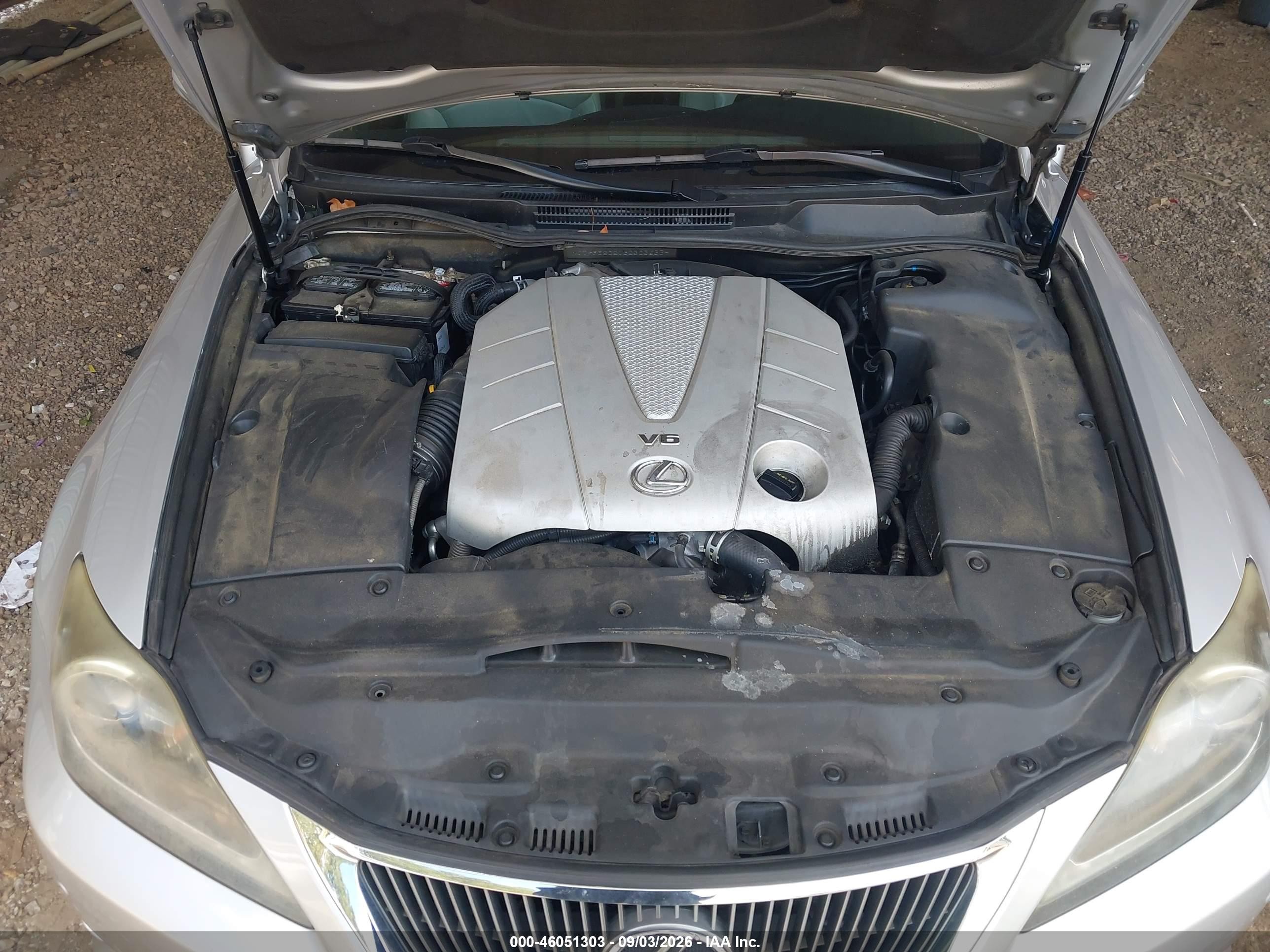 2011 Lexus Is 350c   Silver vin: JTHFE2C21B2505653