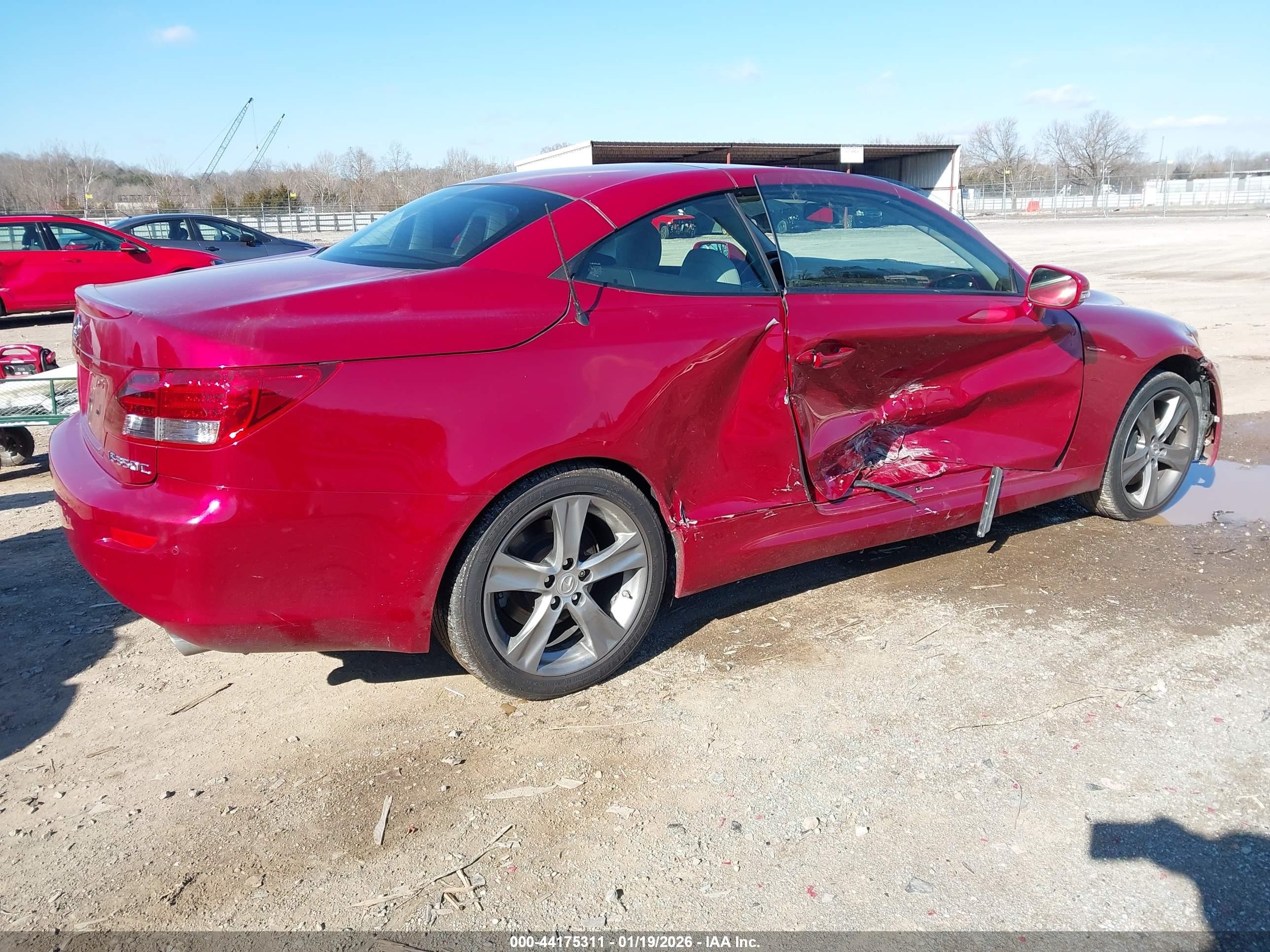 2012 Lexus Is 350c   Maroon vin: JTHFE2C21C2507887