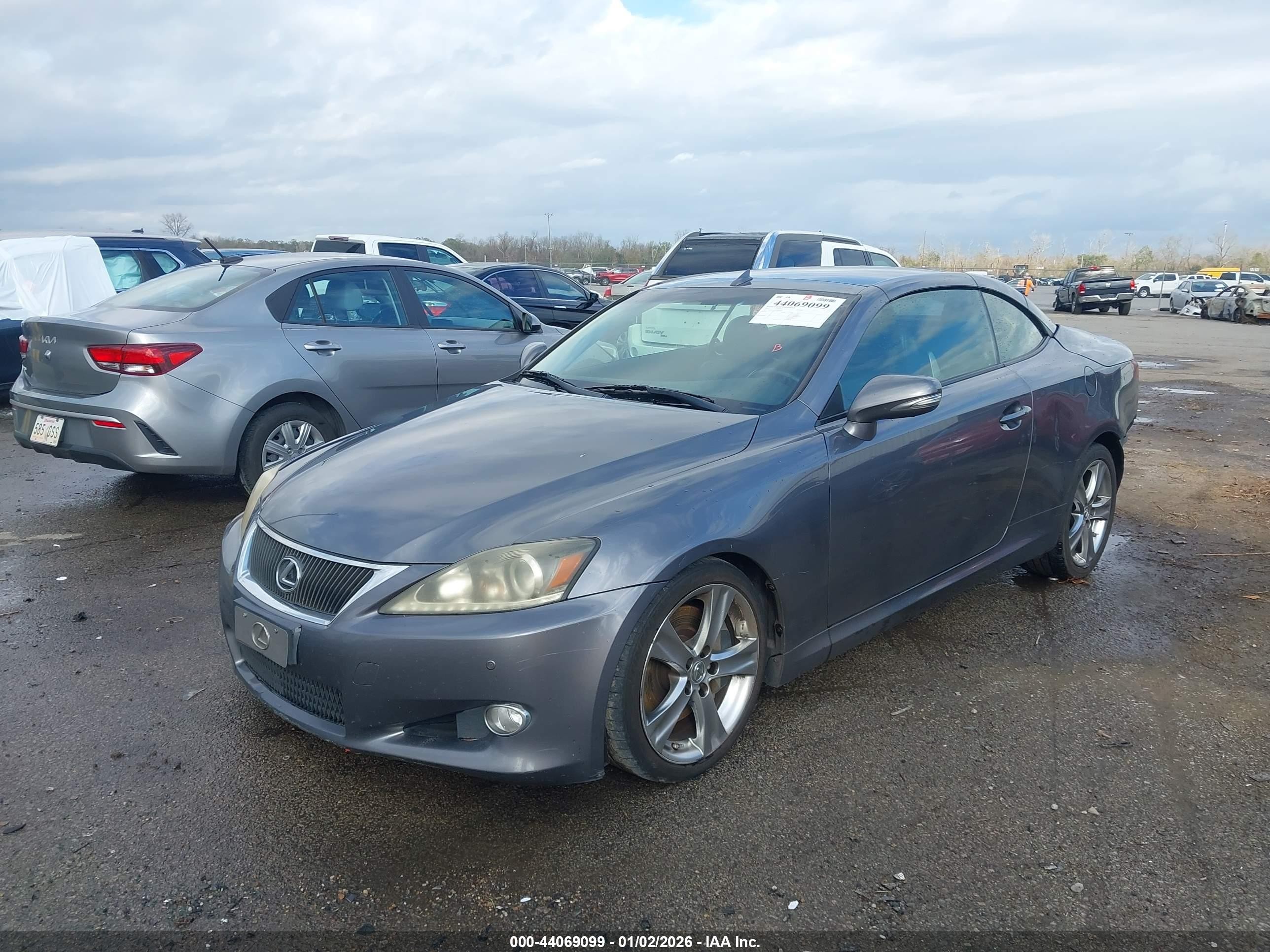 2013 Lexus Is 350c   Gray vin: JTHFE2C21D2509558