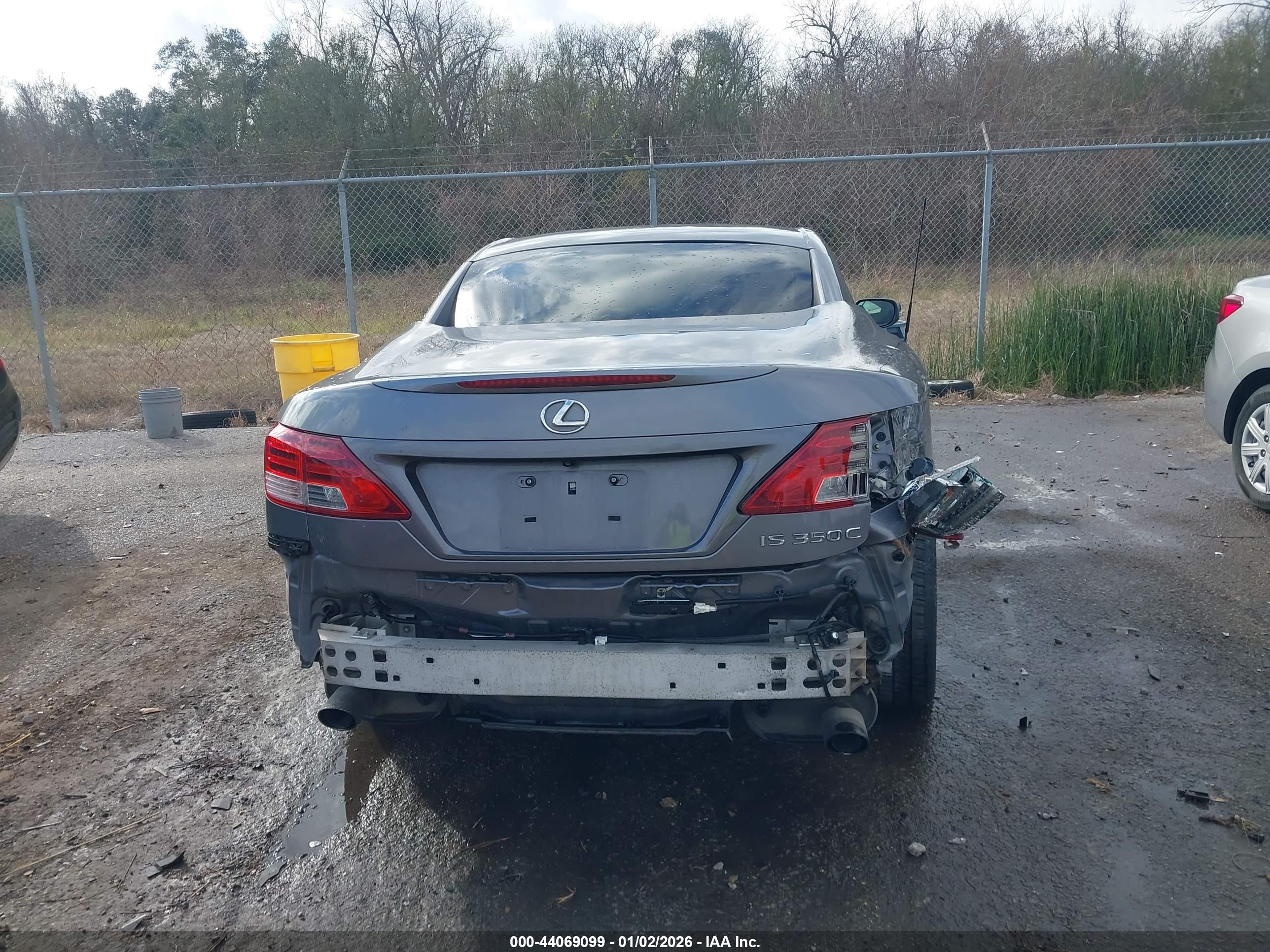 2013 Lexus Is 350c   Gray vin: JTHFE2C21D2509558