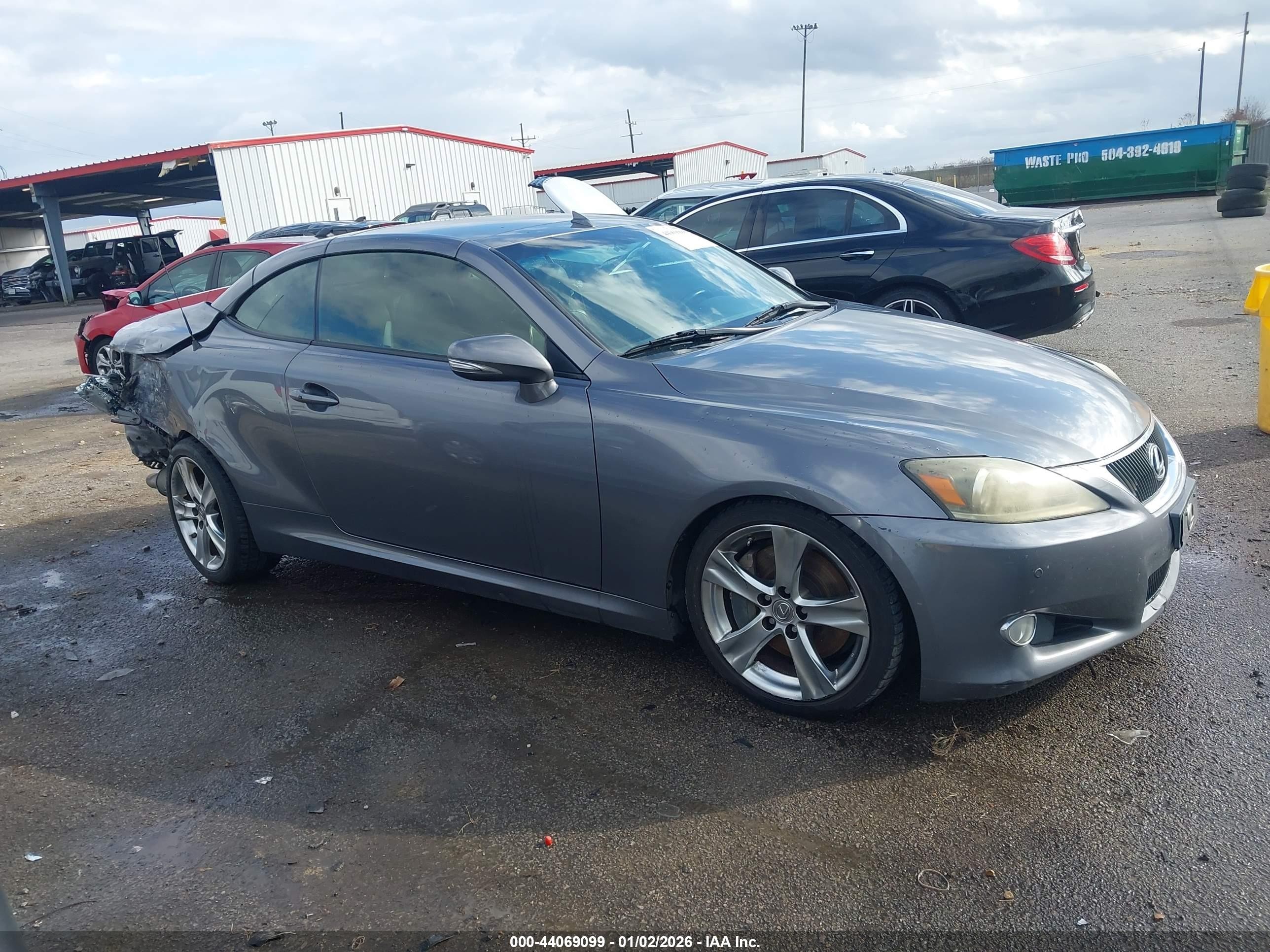 2013 Lexus Is 350c   Gray vin: JTHFE2C21D2509558