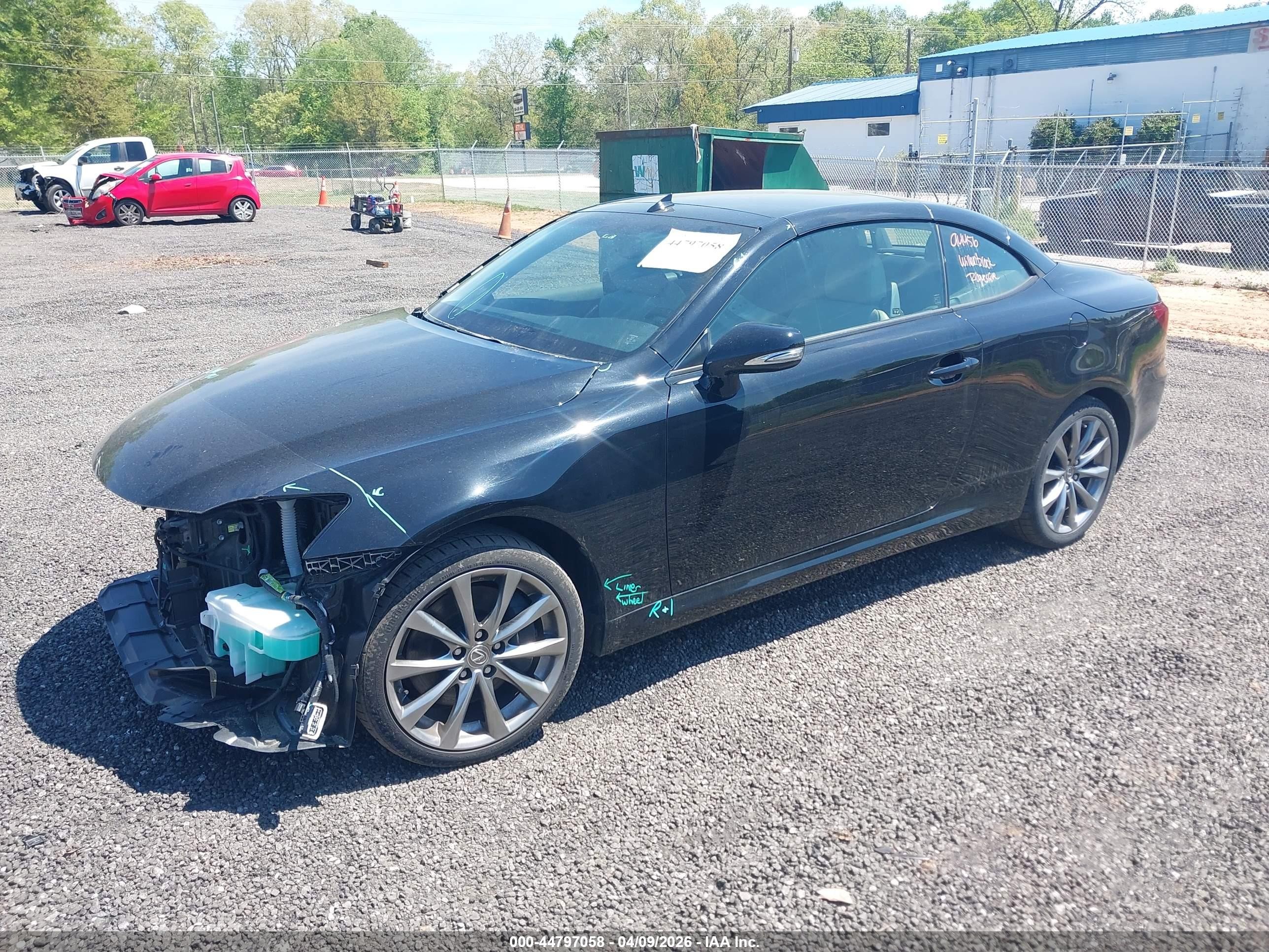 2014 Lexus Is 350c   Черный vin: JTHFE2C21E2510582
