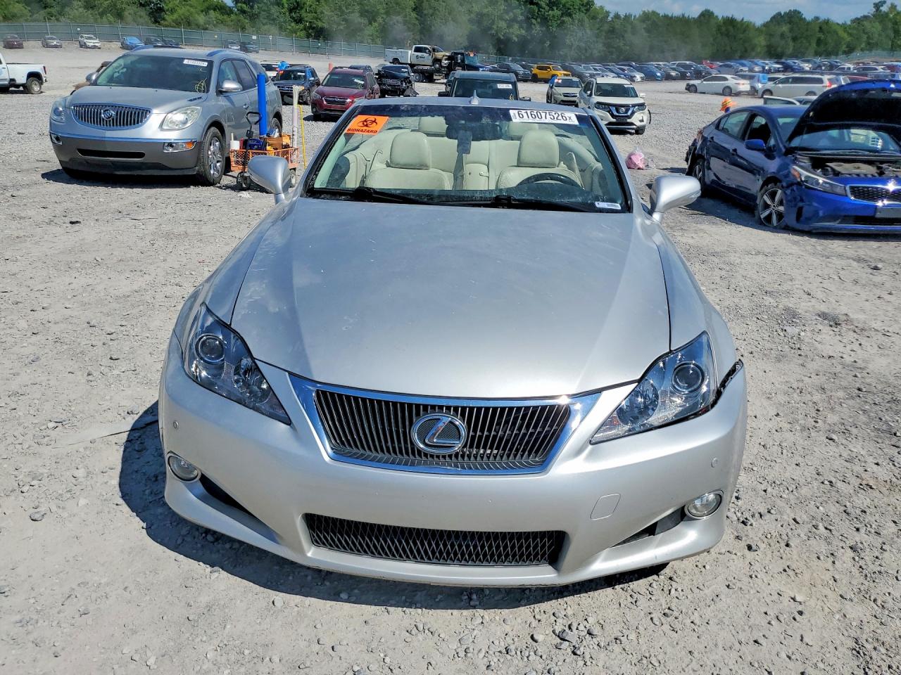 2010 Lexus Is350 Silver vin: JTHFE2C22A2502372