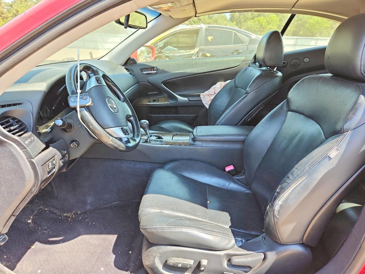 2011 Lexus Is 350 Бордовый vin: JTHFE2C22B2505208