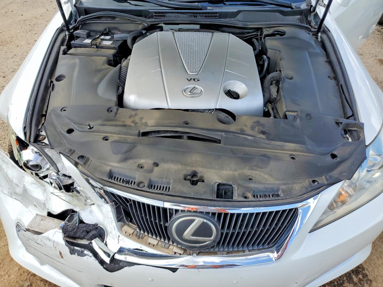 2013 Lexus Is 350 White vin: JTHFE2C22D2509679