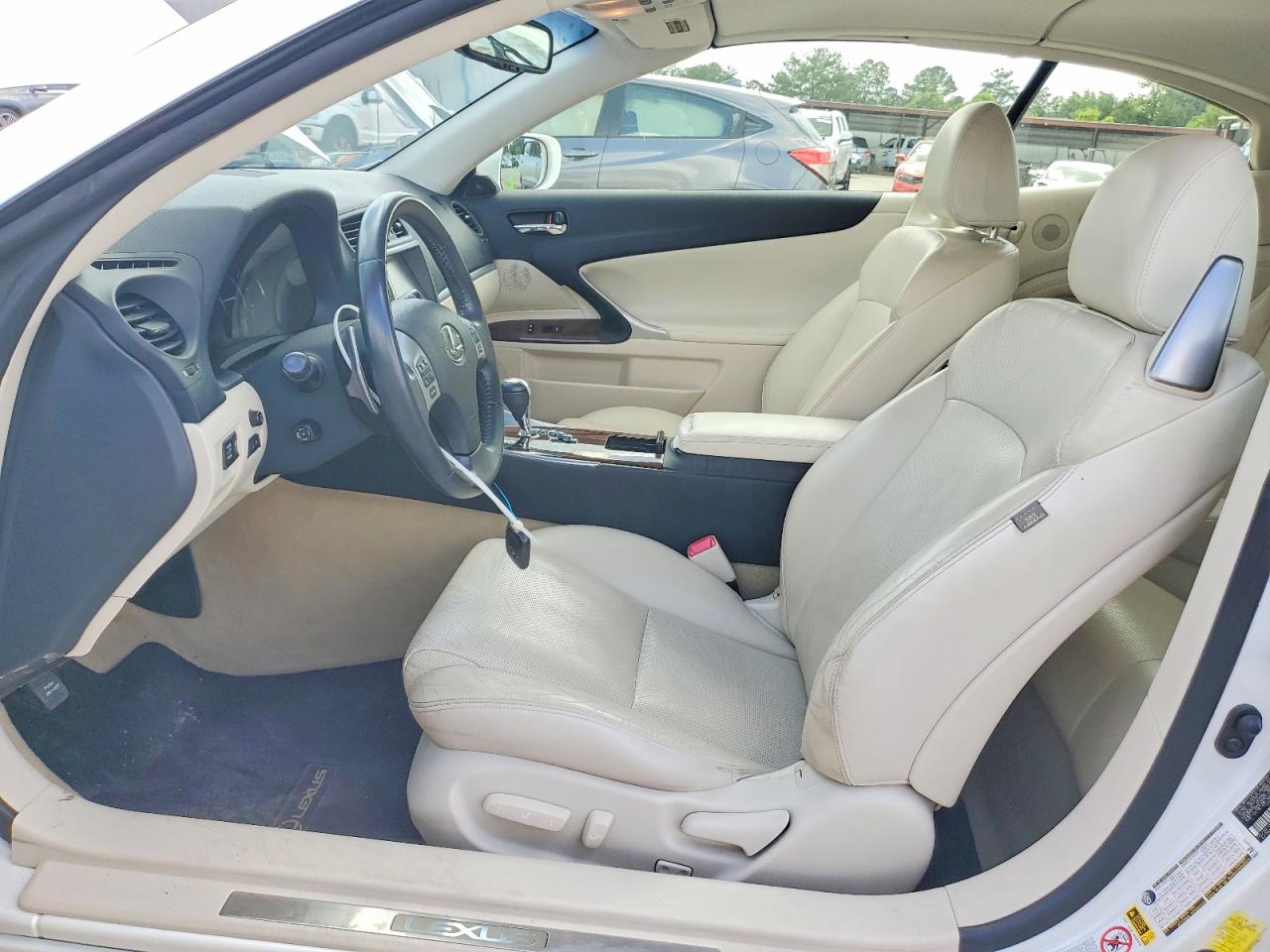 2013 Lexus Is 350 White vin: JTHFE2C22D2509679