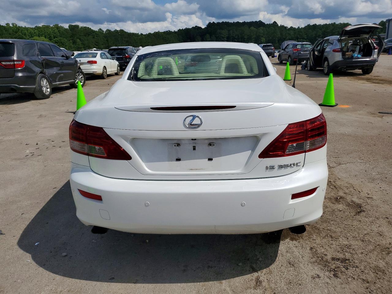2013 Lexus Is 350 White vin: JTHFE2C22D2509679