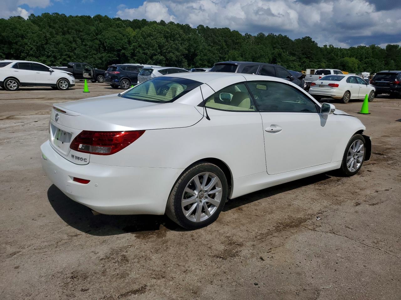 2013 Lexus Is 350 White vin: JTHFE2C22D2509679