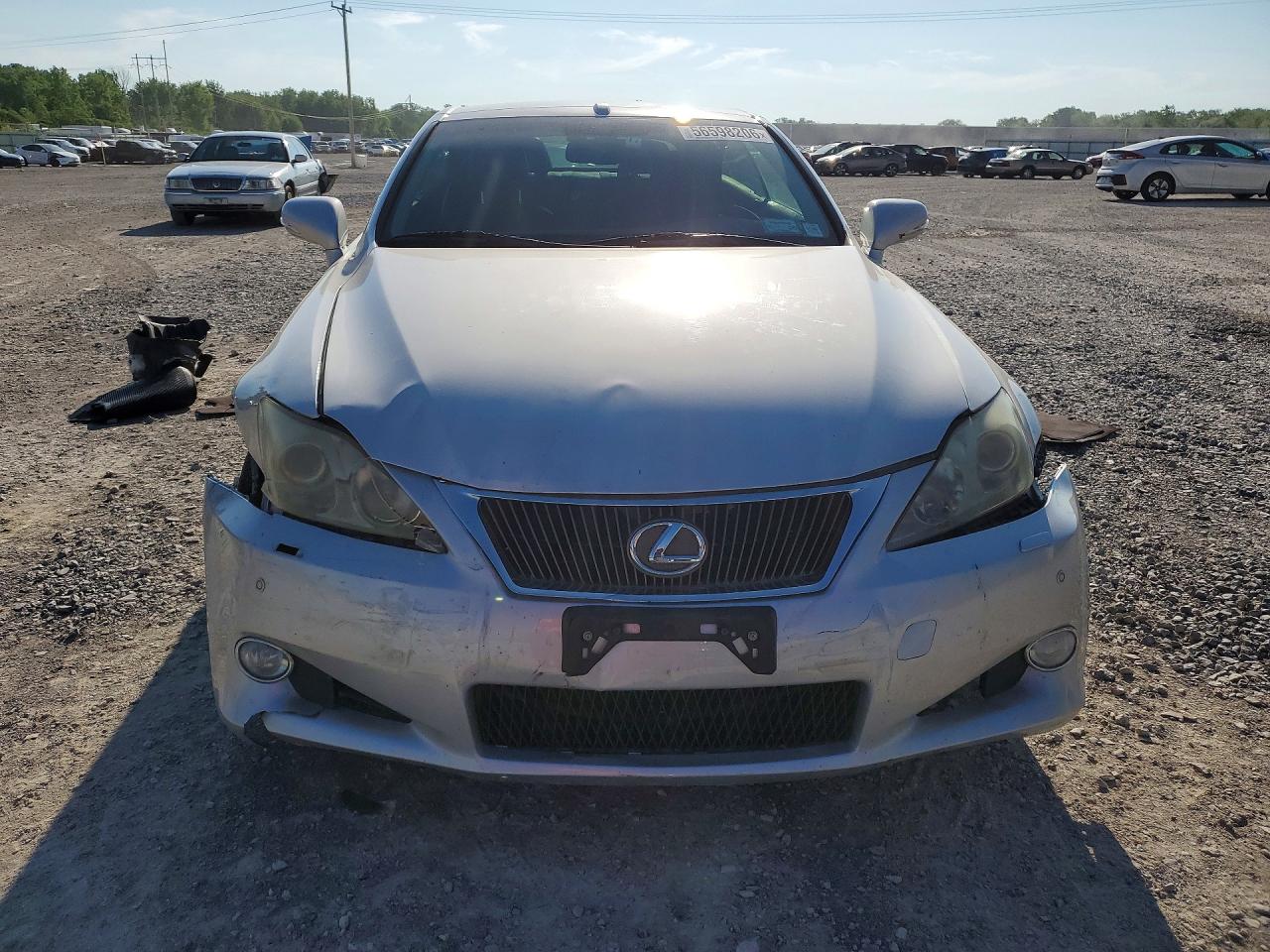 2010 Lexus Is 350 Silver vin: JTHFE2C23A2504048
