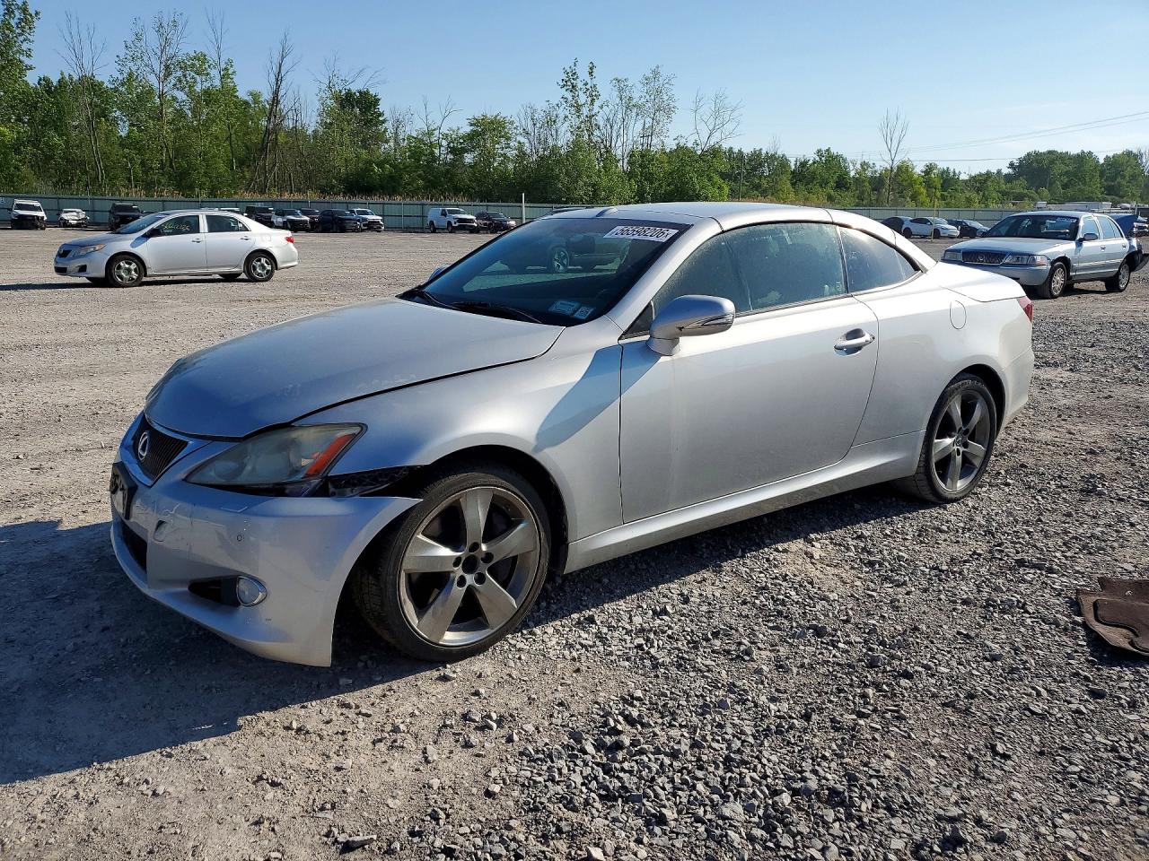 2010 Lexus Is 350 Silver vin: JTHFE2C23A2504048