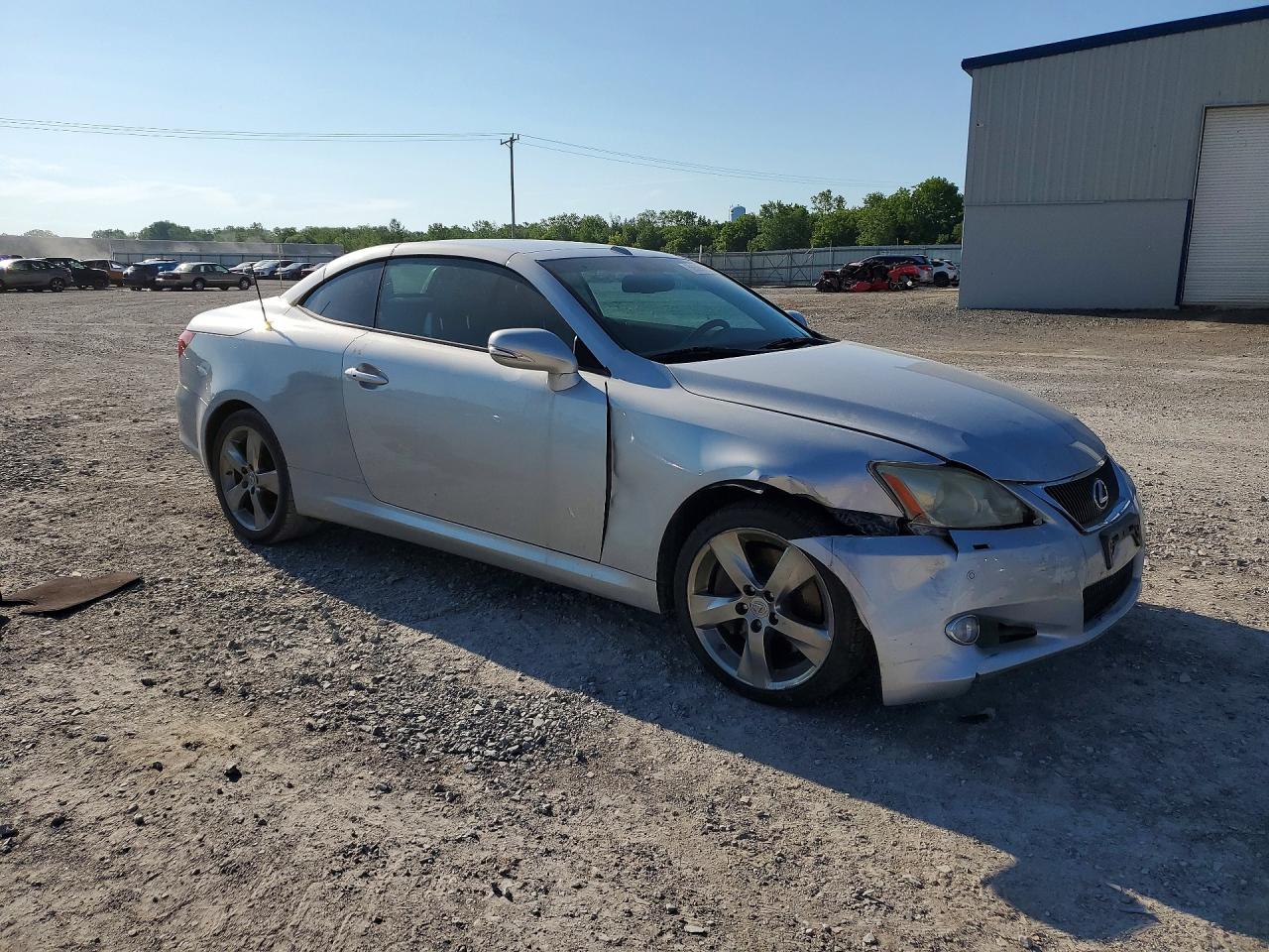 2010 Lexus Is 350 Silver vin: JTHFE2C23A2504048