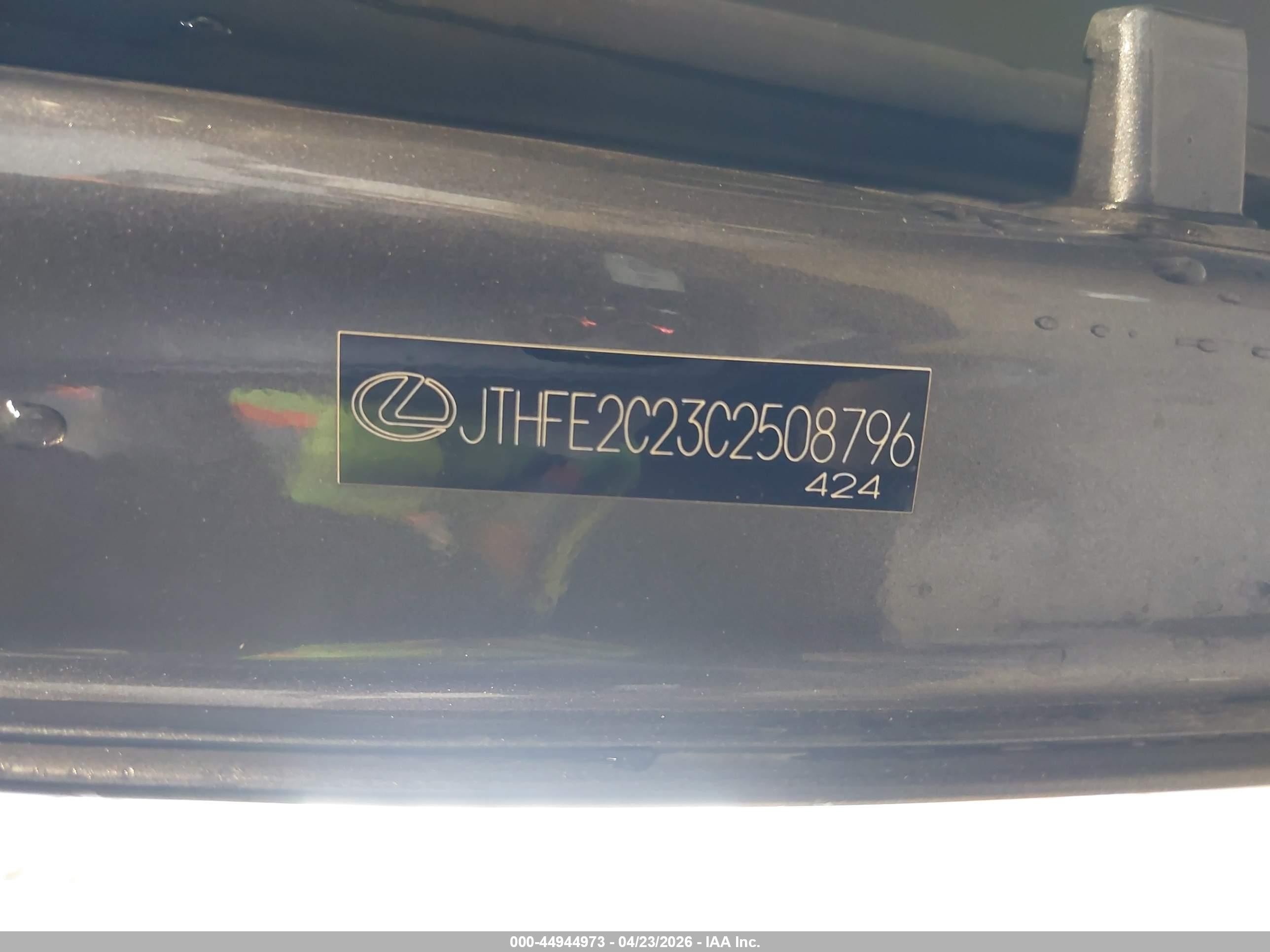 2012 Lexus Is 350c   Gray vin: JTHFE2C23C2508796