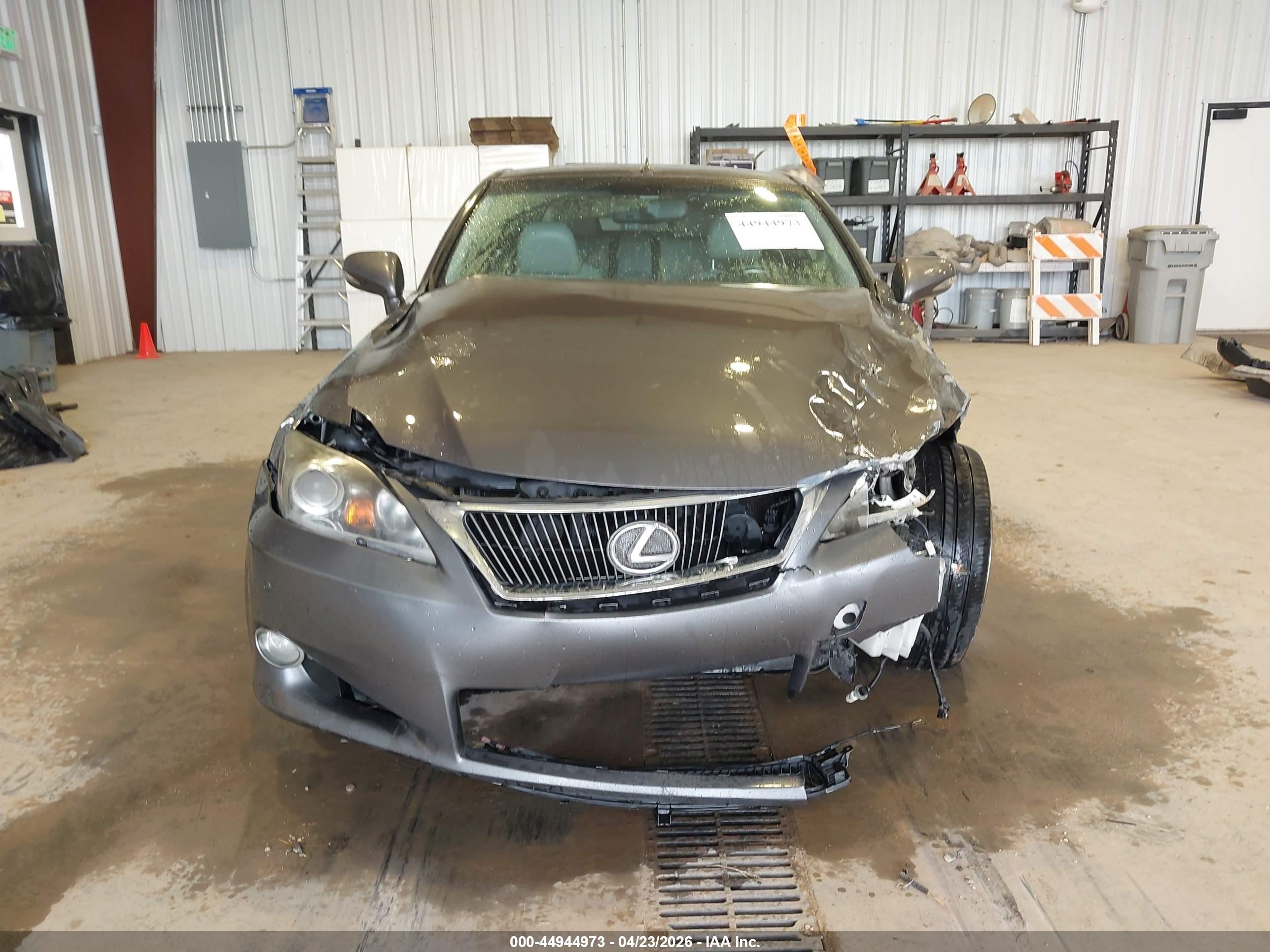 2012 Lexus Is 350c   Gray vin: JTHFE2C23C2508796