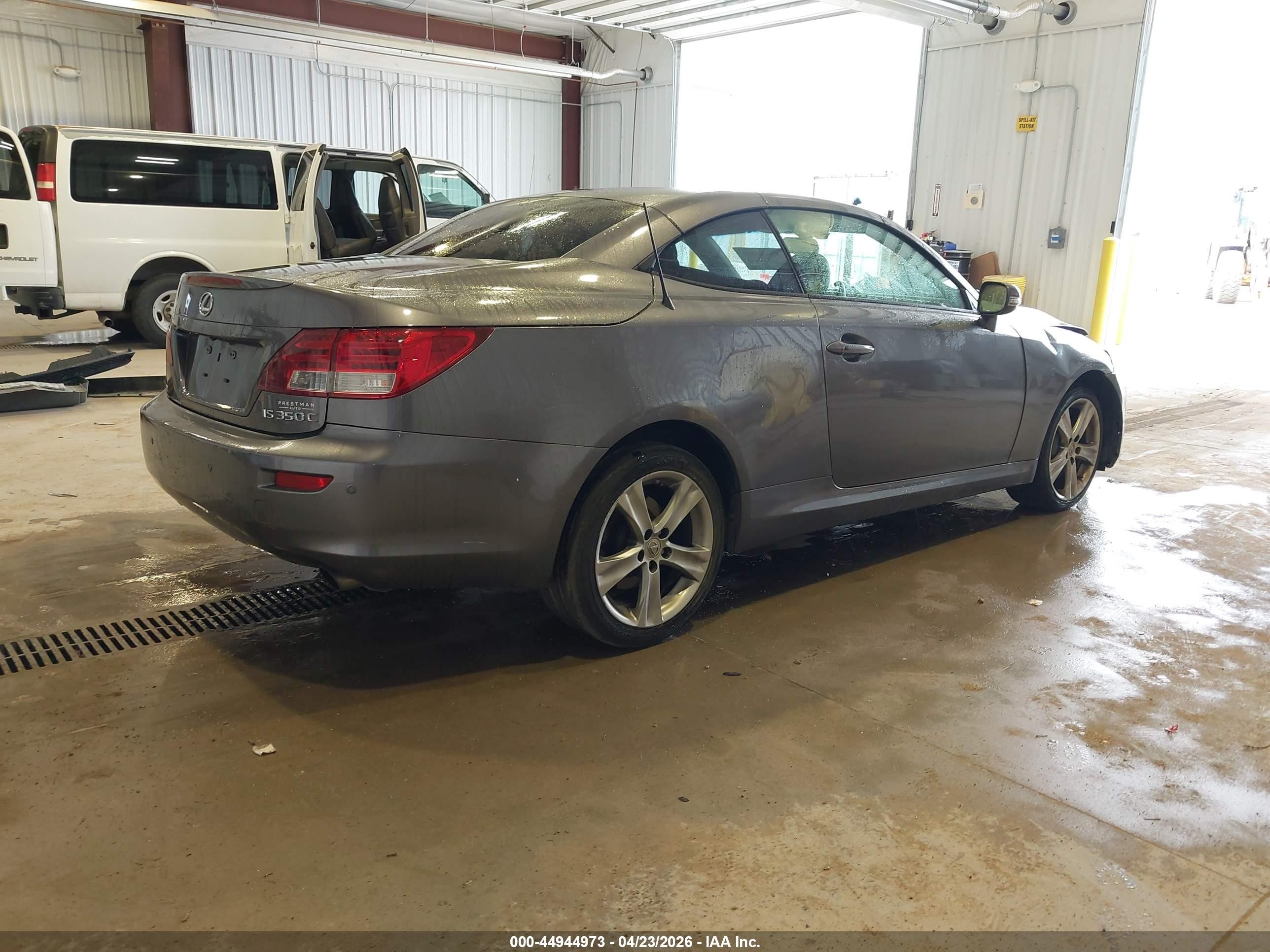 2012 Lexus Is 350c   Gray vin: JTHFE2C23C2508796