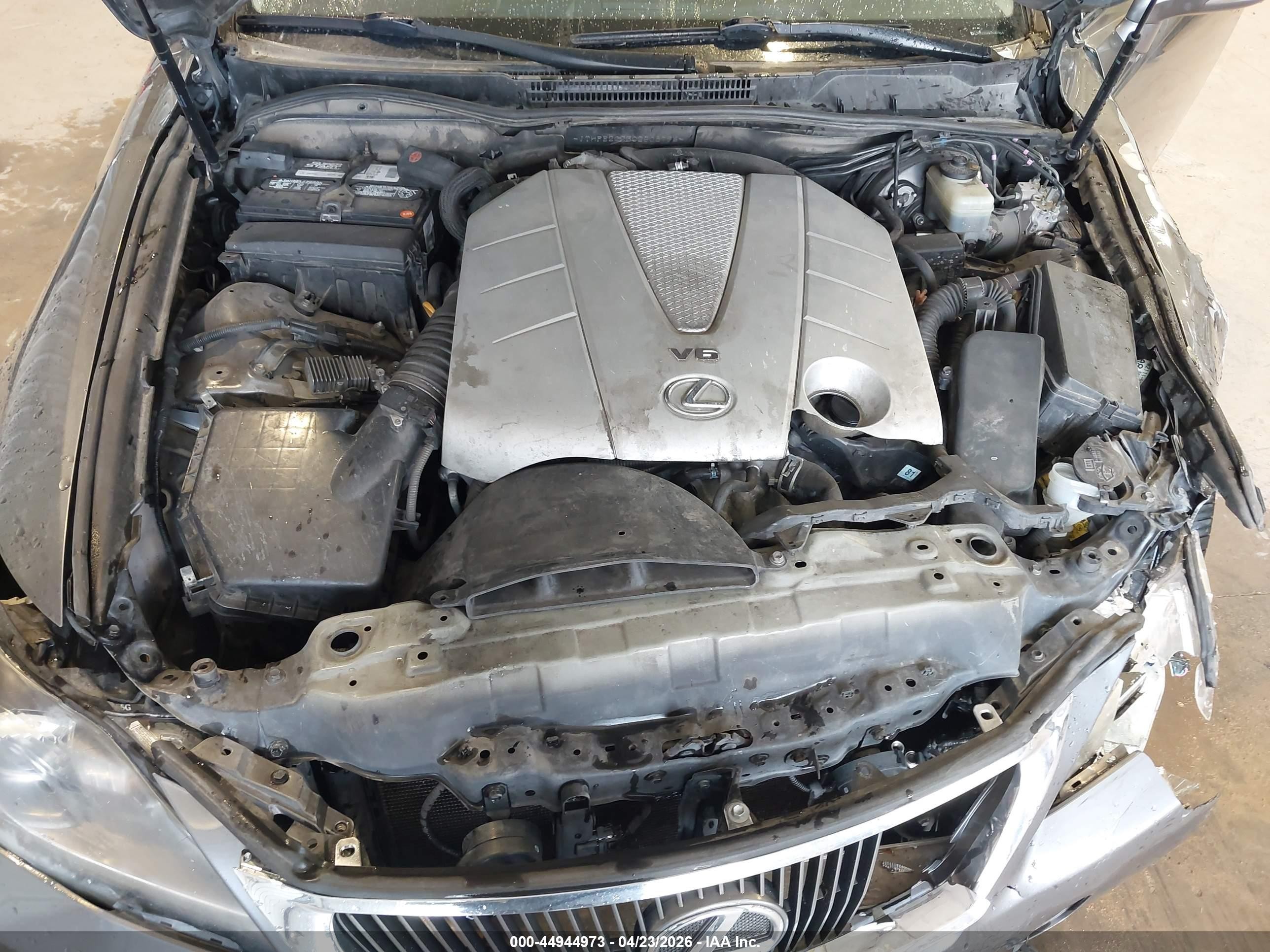 2012 Lexus Is 350c   Gray vin: JTHFE2C23C2508796