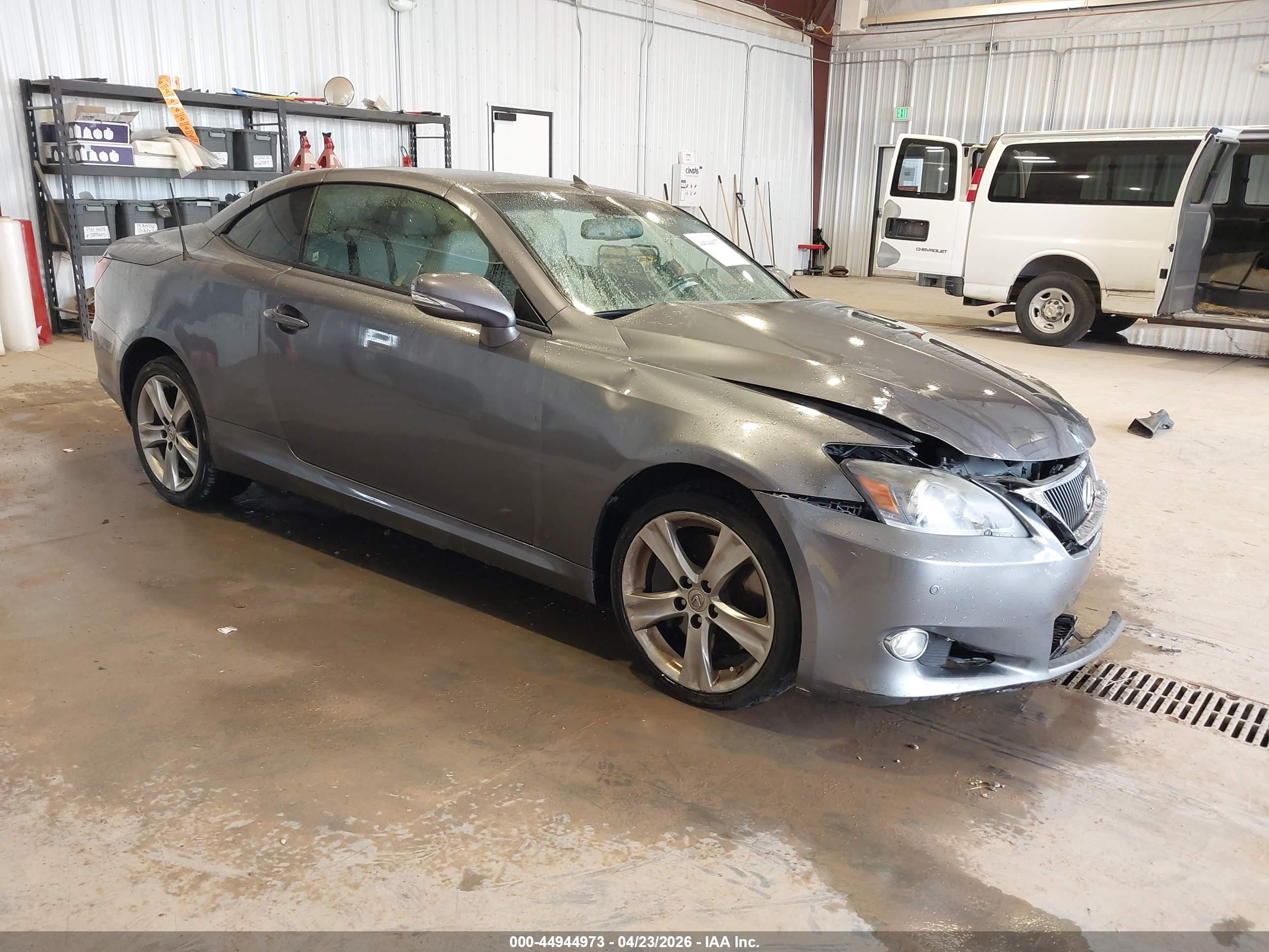 2012 Lexus Is 350c   Gray vin: JTHFE2C23C2508796