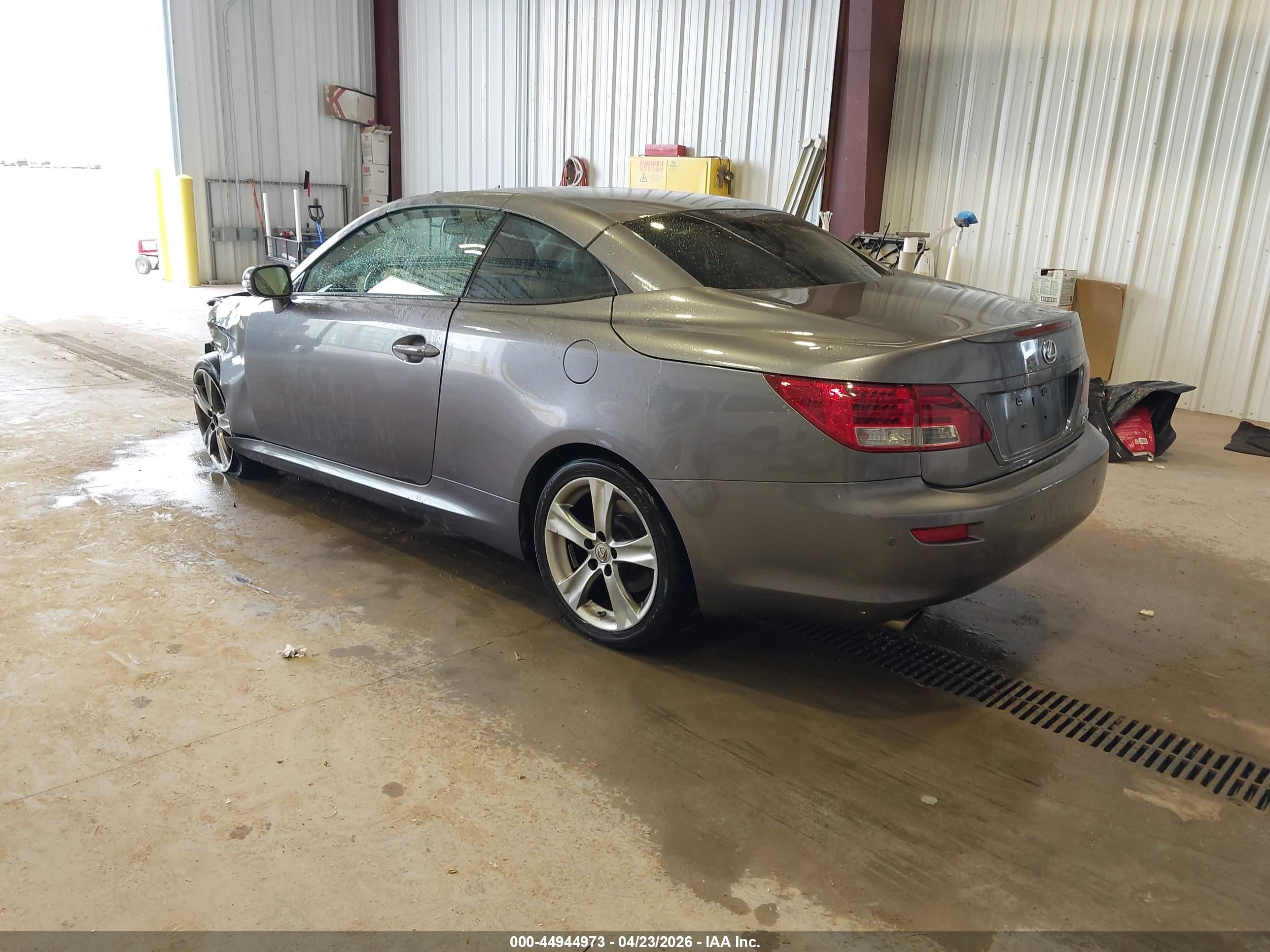 2012 Lexus Is 350c   Gray vin: JTHFE2C23C2508796