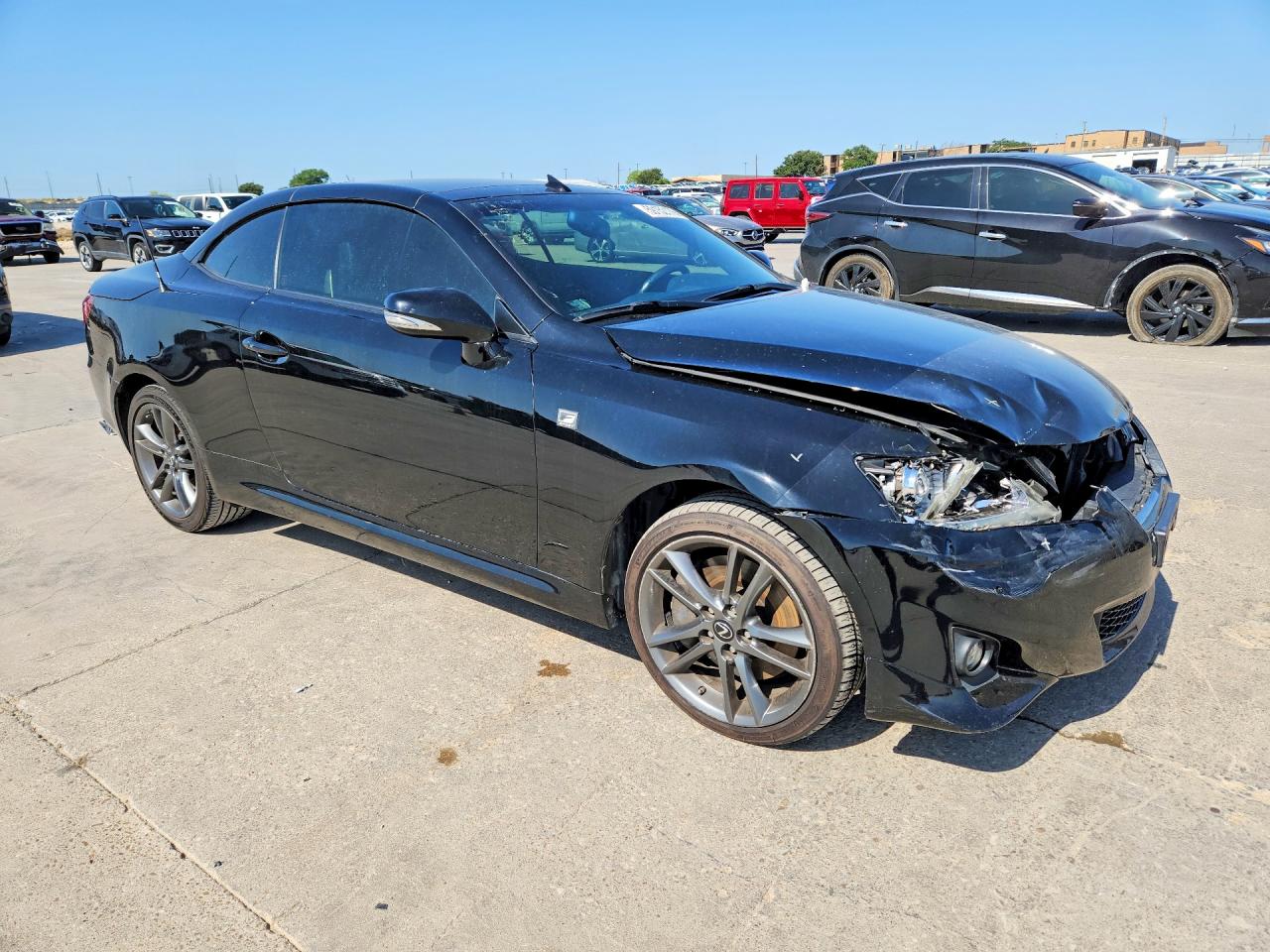2014 Lexus Is 350 Black vin: JTHFE2C25E2510150
