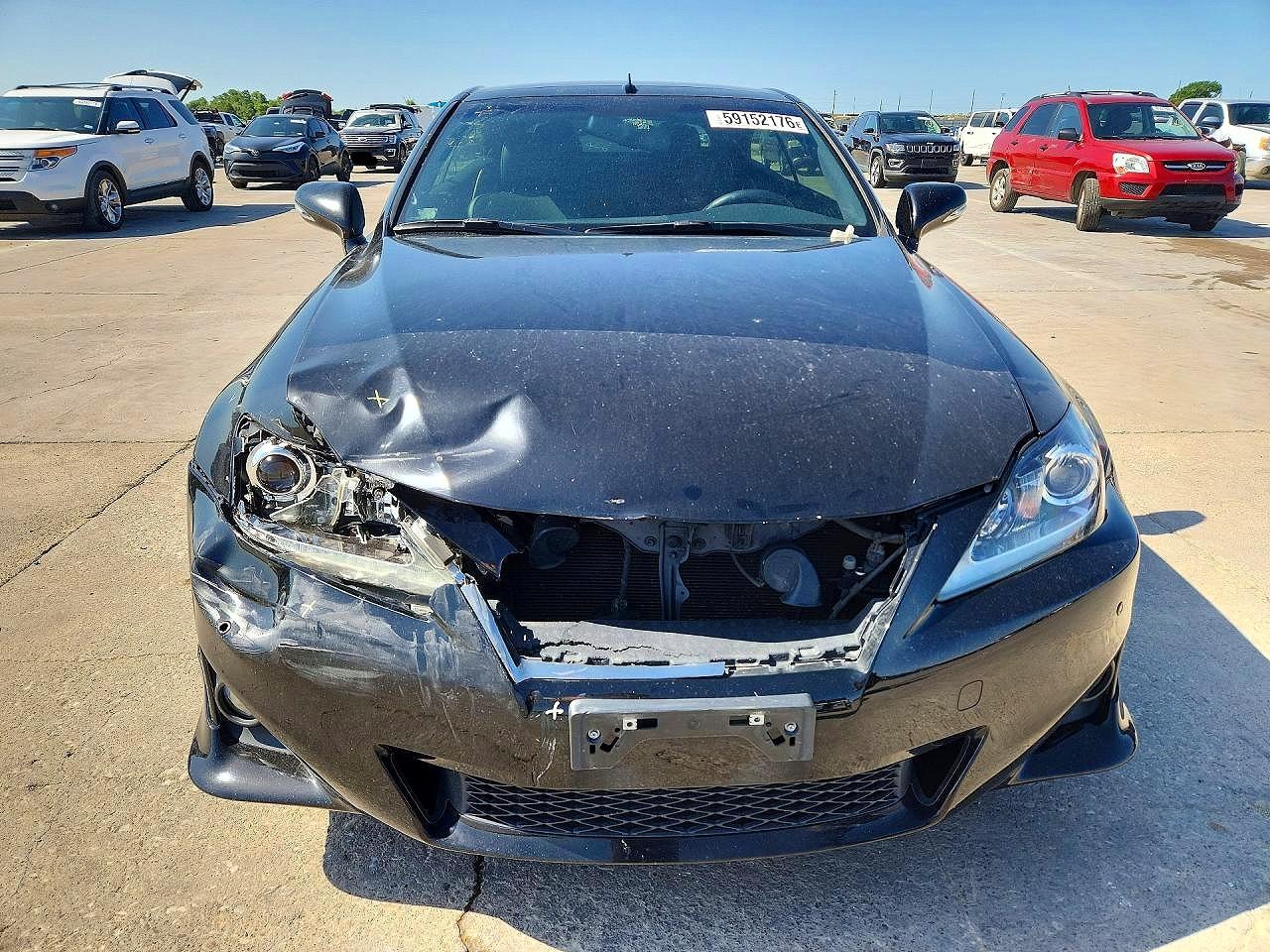 2014 Lexus Is 350 Black vin: JTHFE2C25E2510150