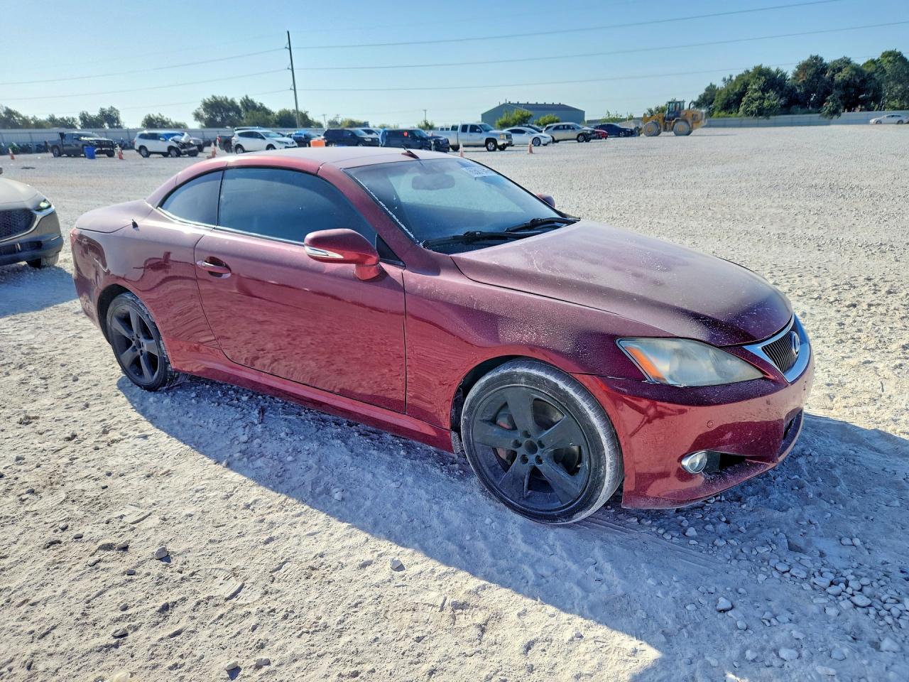 2010 Lexus Is 350 Бордовый vin: JTHFE2C26A2503136